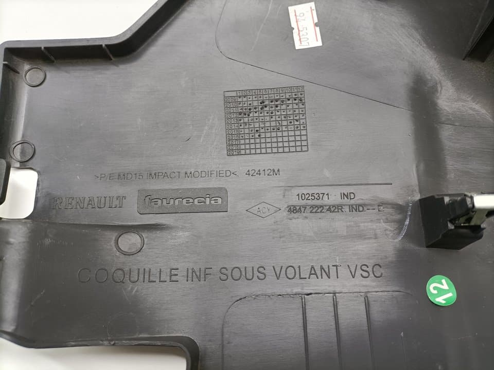 Plastico RENAULT FLUENCE 2