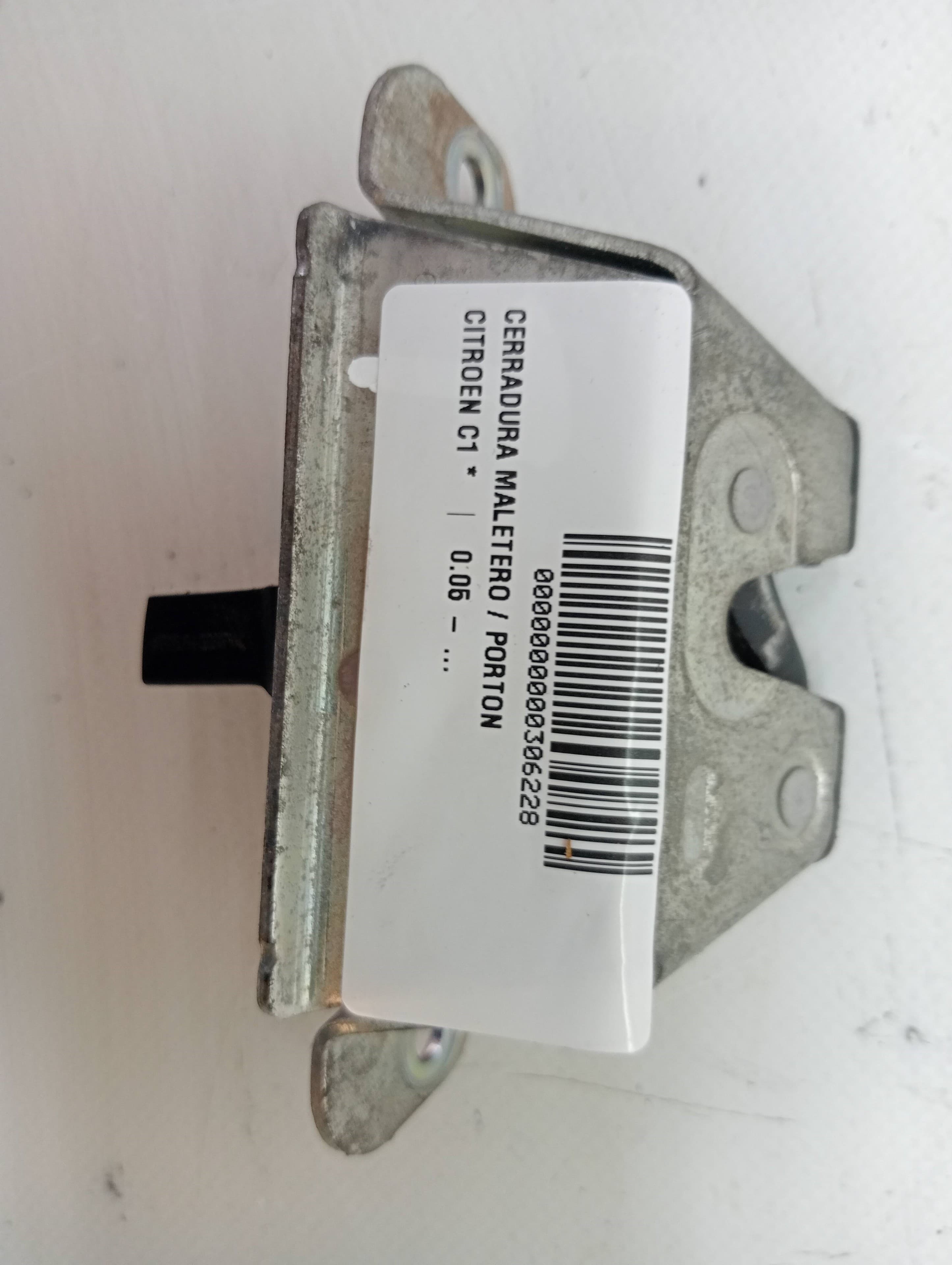 Cerradura maletero / porton CITROEN C1 2
