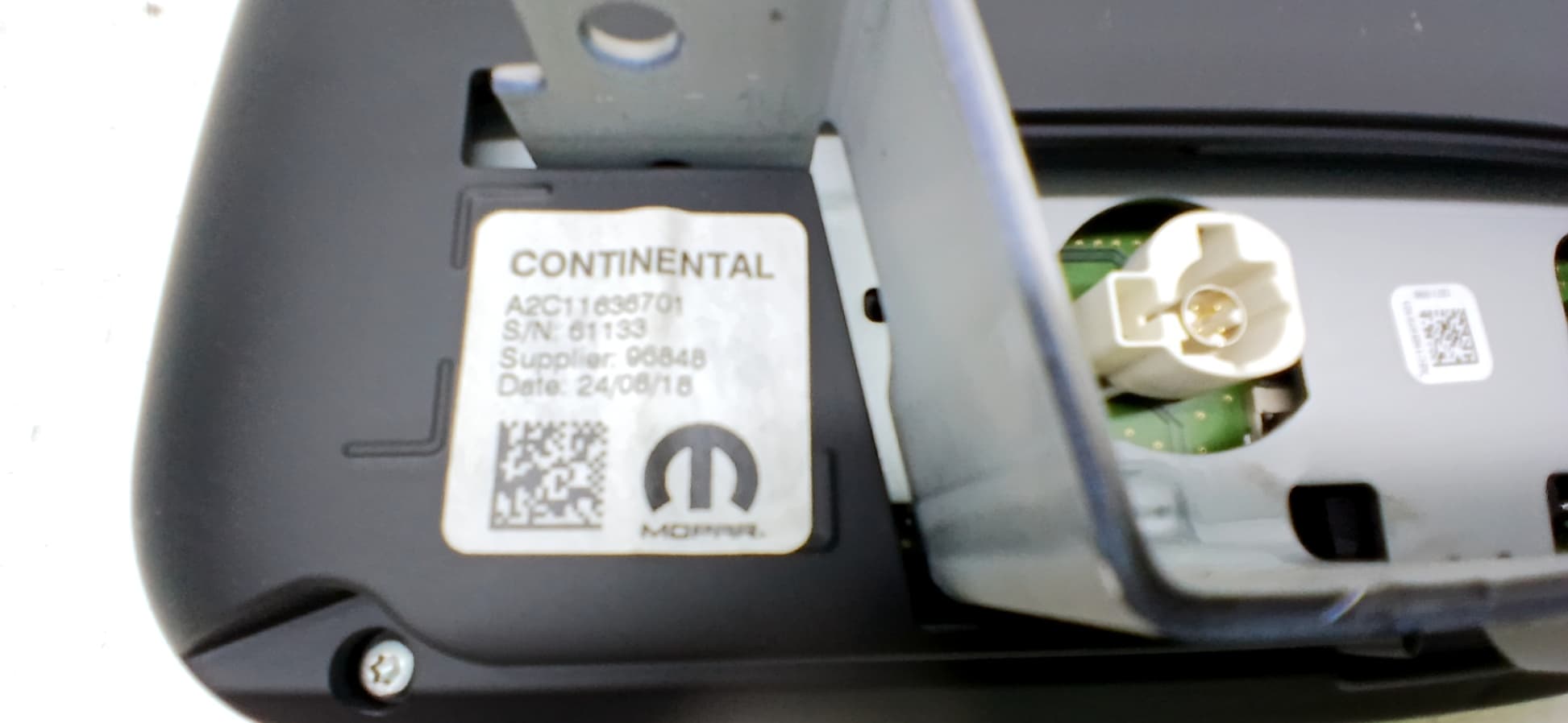 Pantalla multifuncion FIAT TIPO II (357) FAM