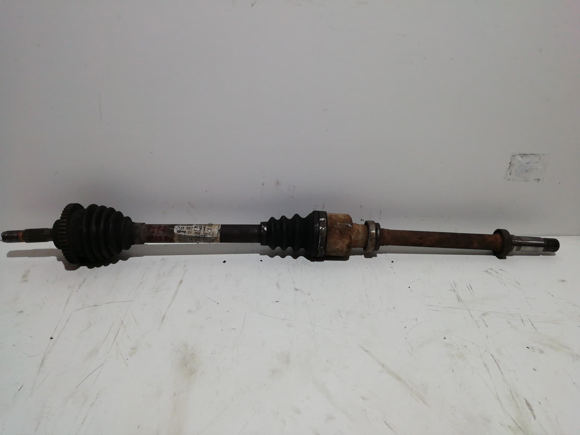 Transmision delantera derecha PEUGEOT 206 BERLINA