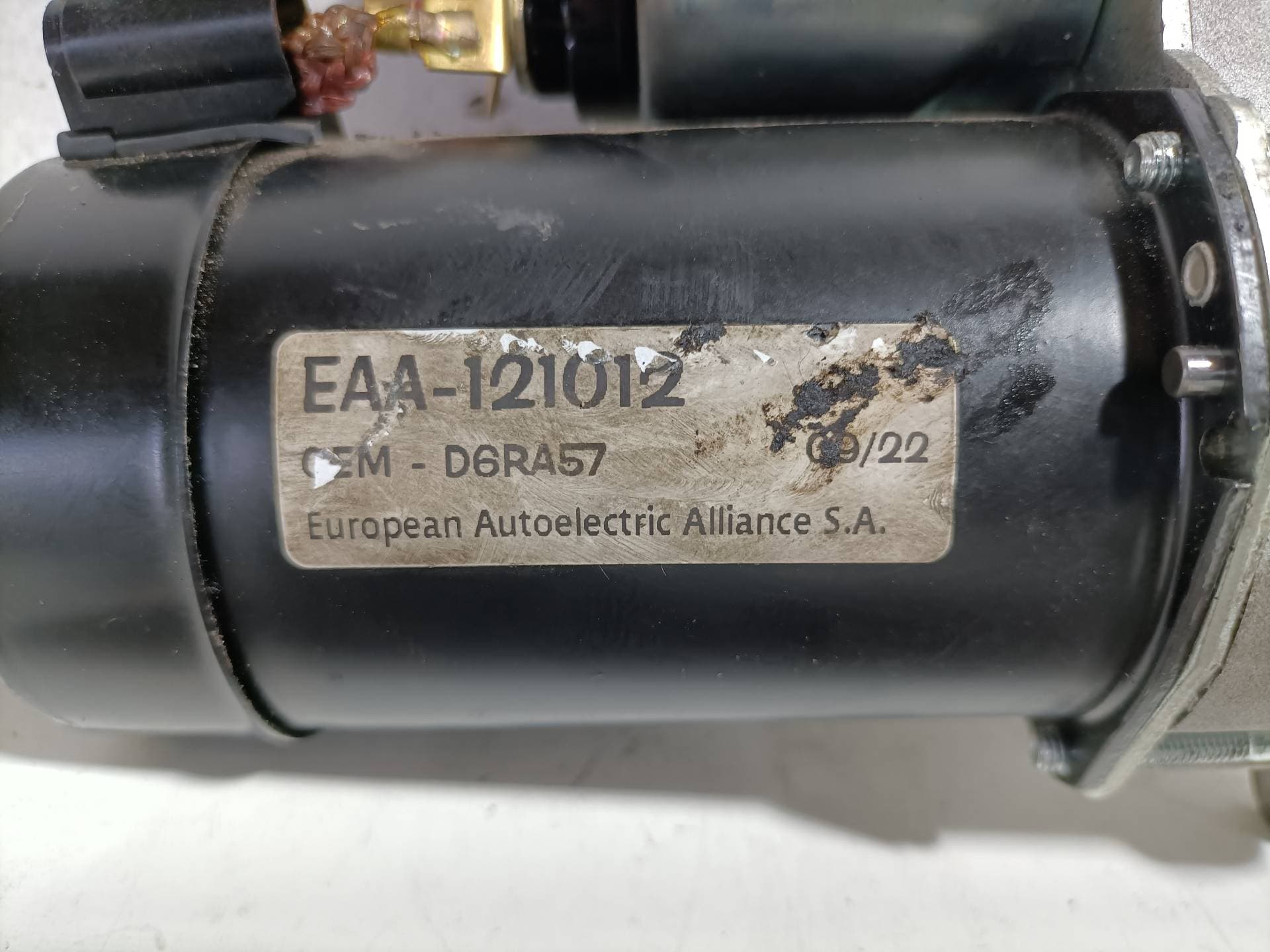 Motor arranque PEUGEOT 206 BERLINA 2