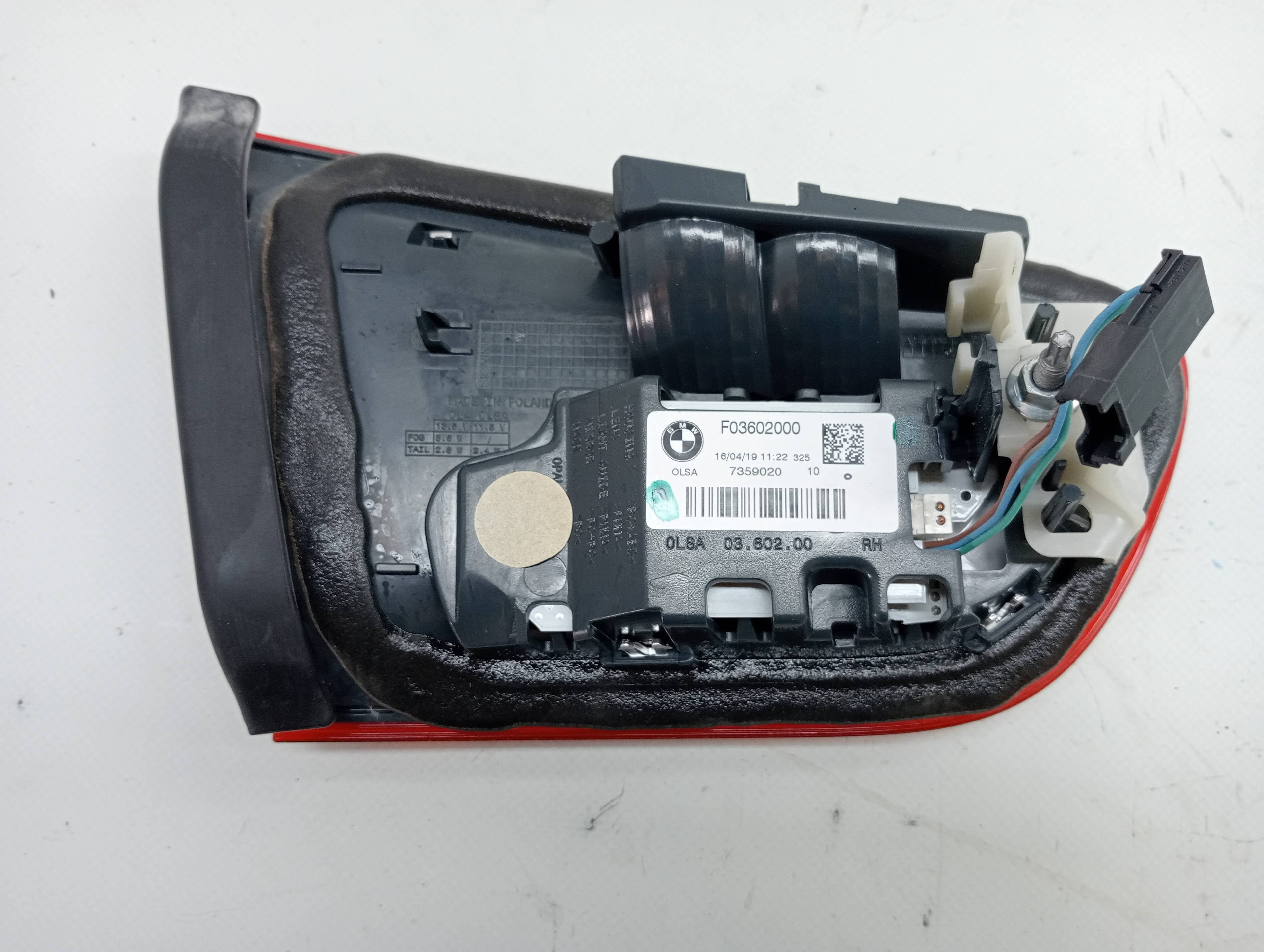 Piloto trasero derecho interior BMW SERIE 1 LIM 2