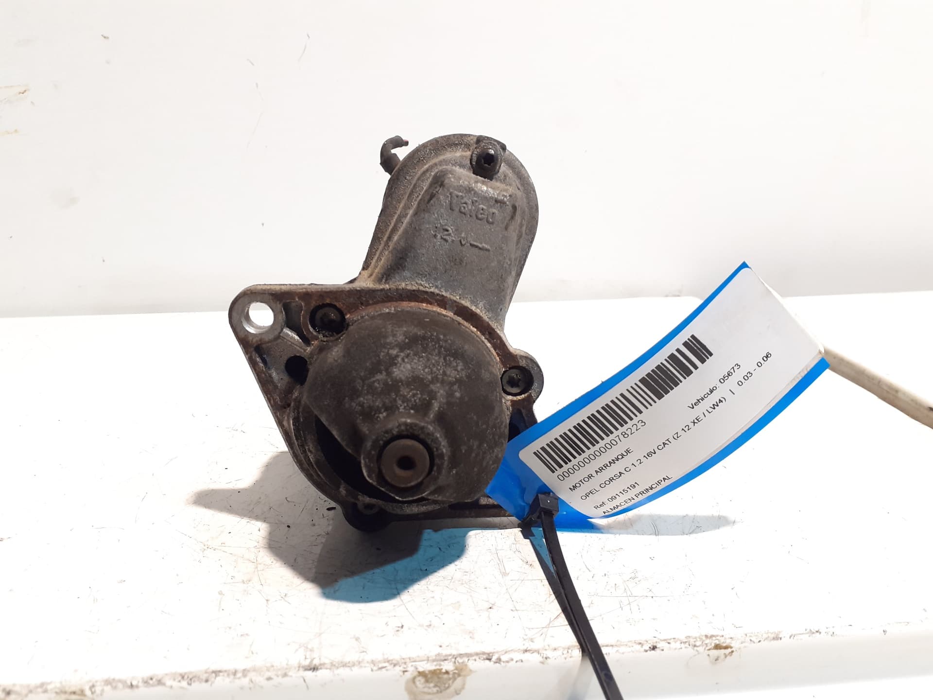 Motor arranque OPEL CORSA C 4