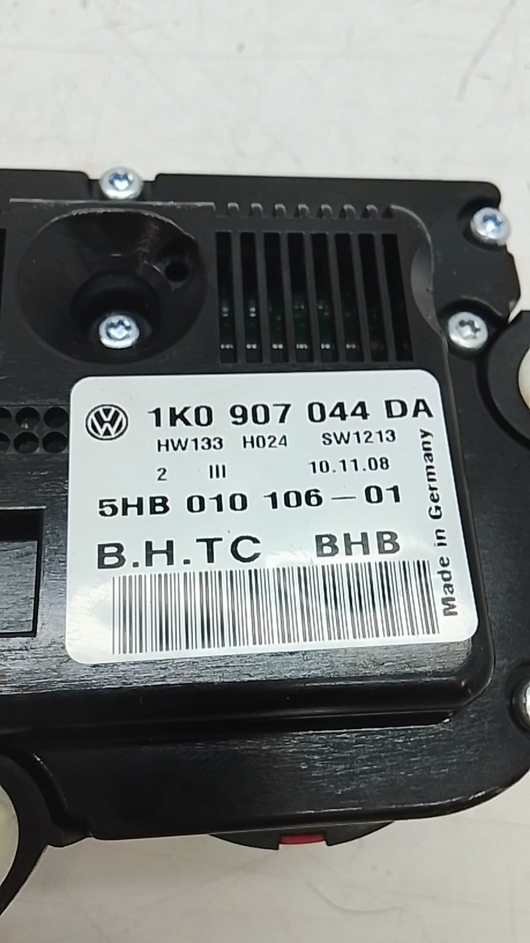 Mando climatizador VOLKSWAGEN SCIROCCO (137) 3