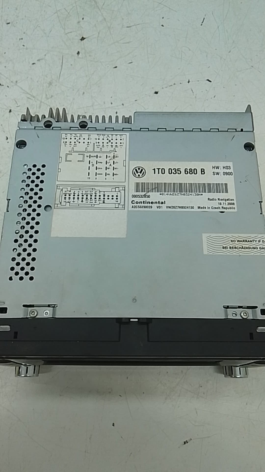 Pantalla multifuncion VOLKSWAGEN SCIROCCO (137) 5
