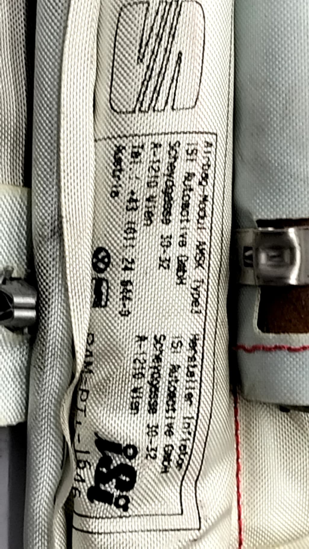 Airbag cortina delantero derecho SEAT LEON (1P1) 2