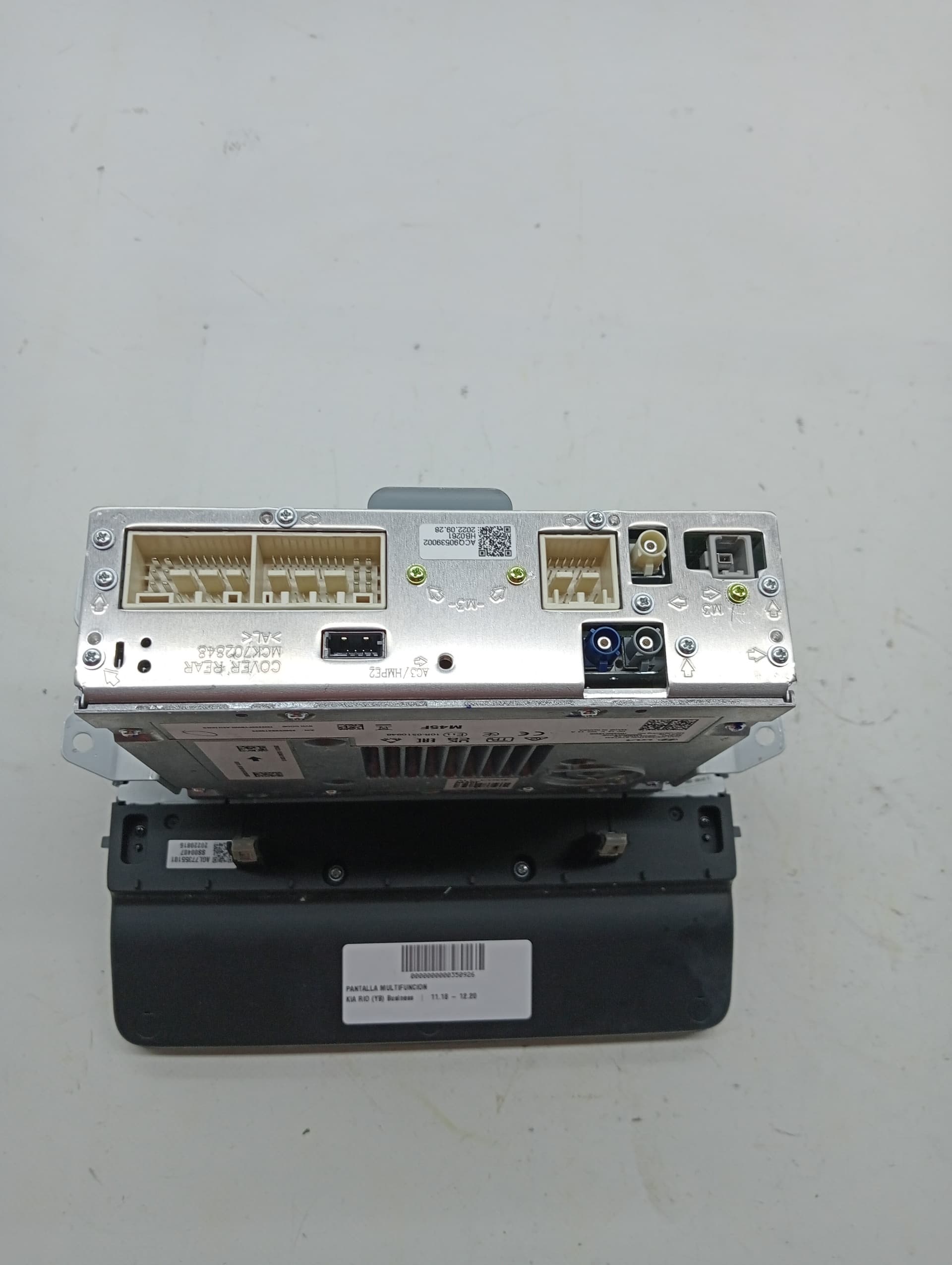 Pantalla multifuncion KIA RIO (YB) 4