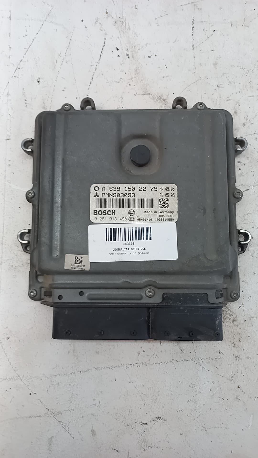 Centralita motor uce SMART FORFOUR