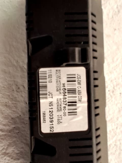 Pantalla multifuncion CITROEN C4 COUPE