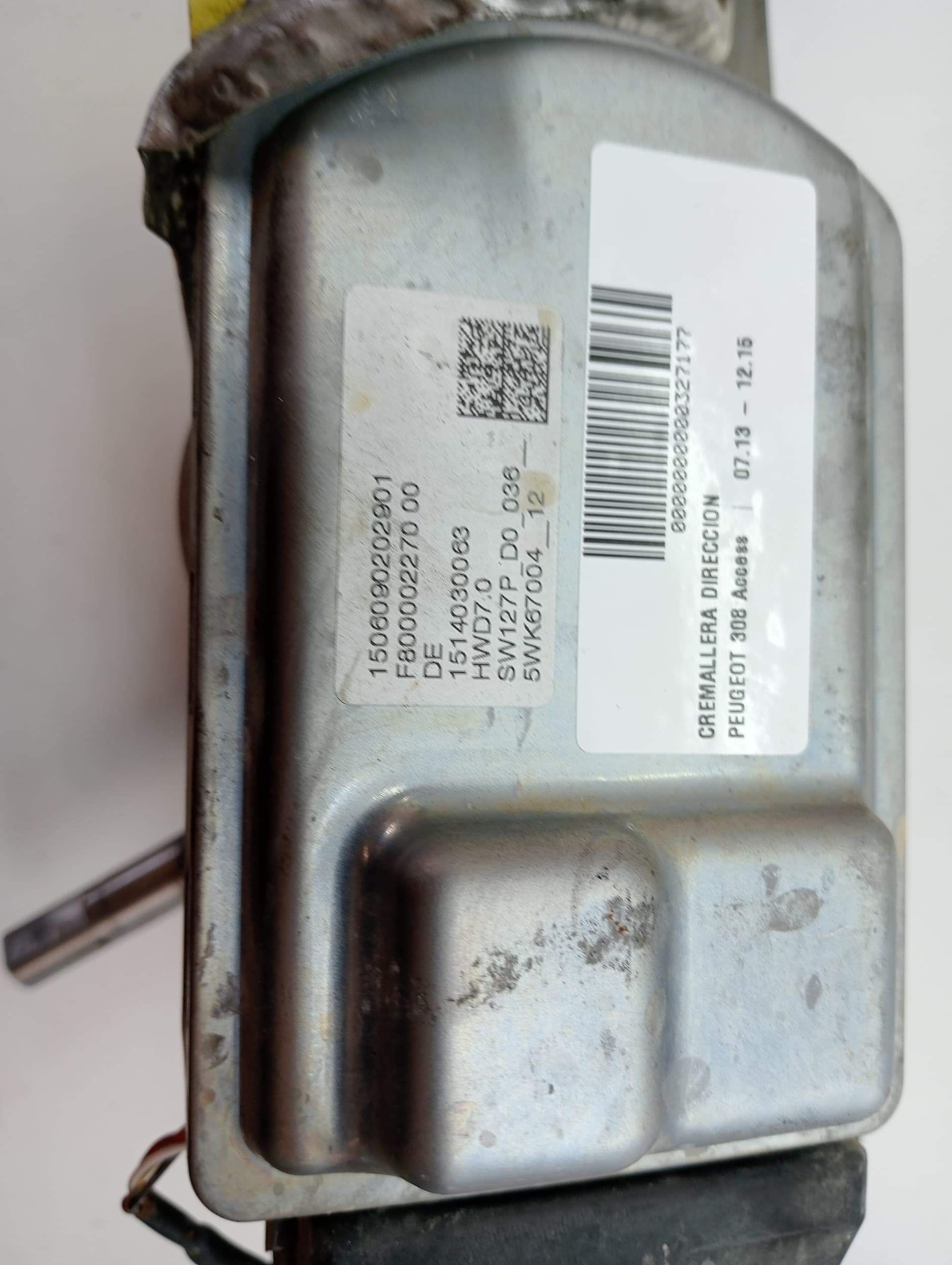 Cremallera direccion PEUGEOT 308 5