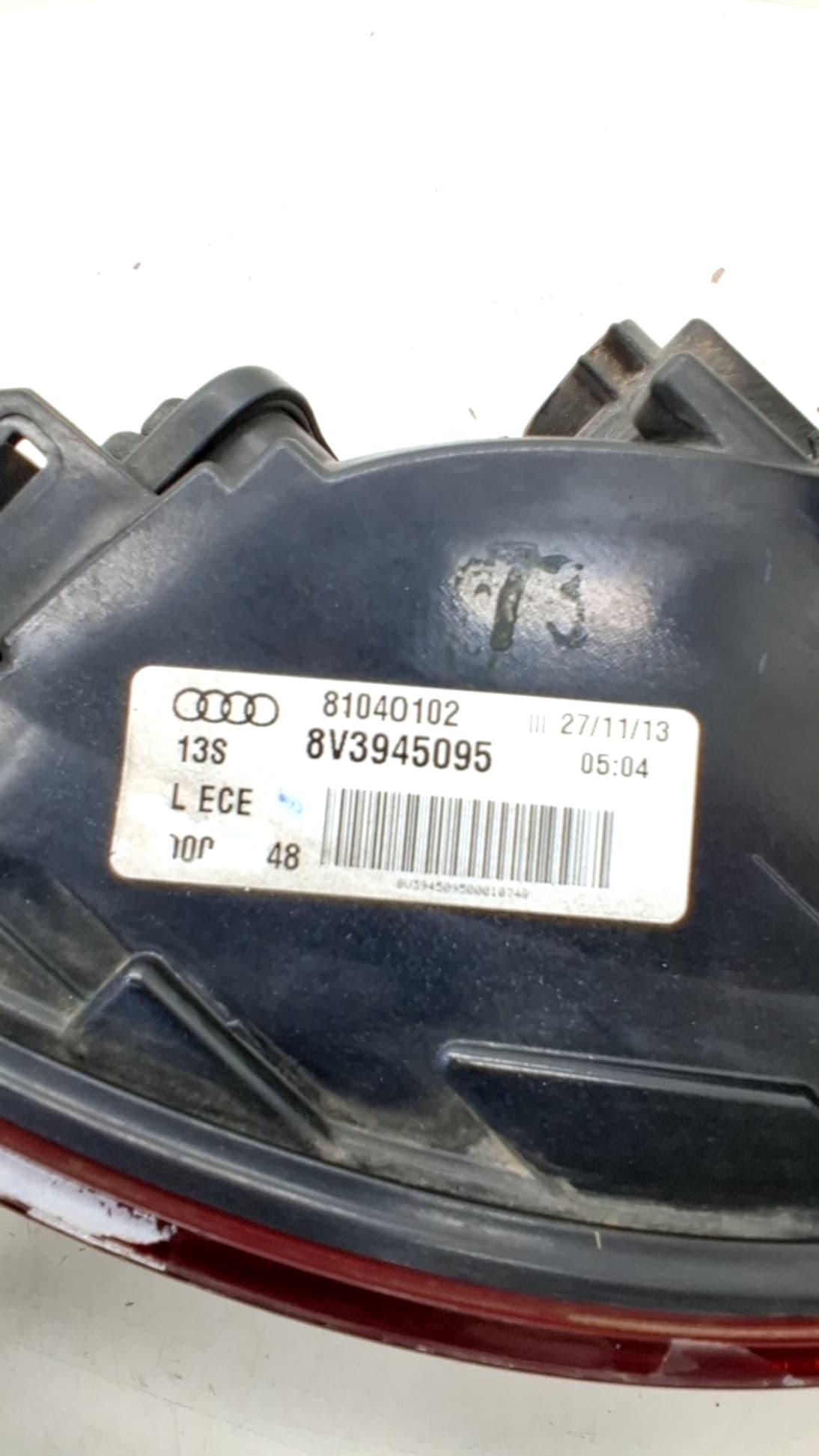 Piloto trasero izquierdo AUDI A3 SPORTBACK (8P) 2