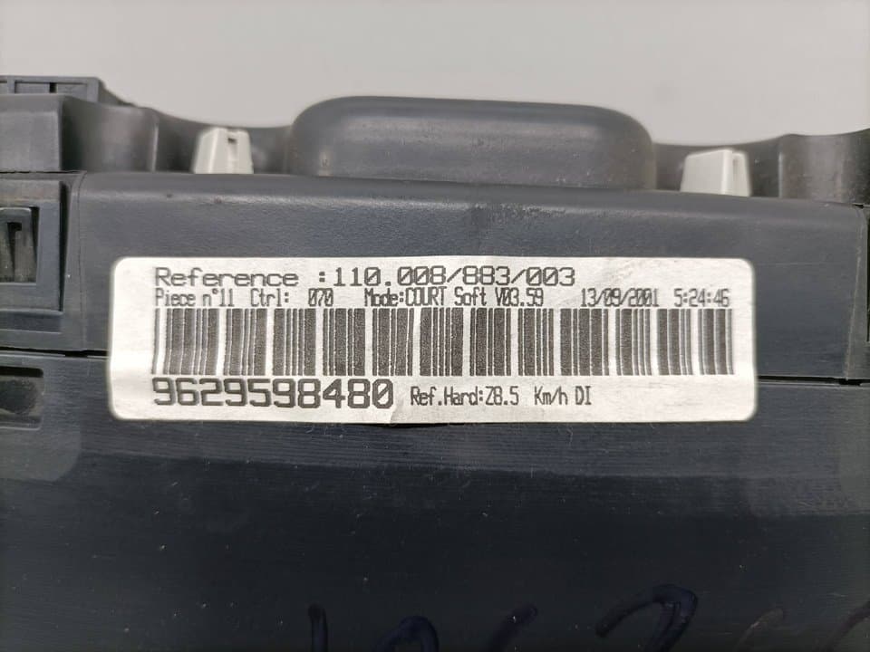 Cuadro instrumentos PEUGEOT 607 (S1) 2