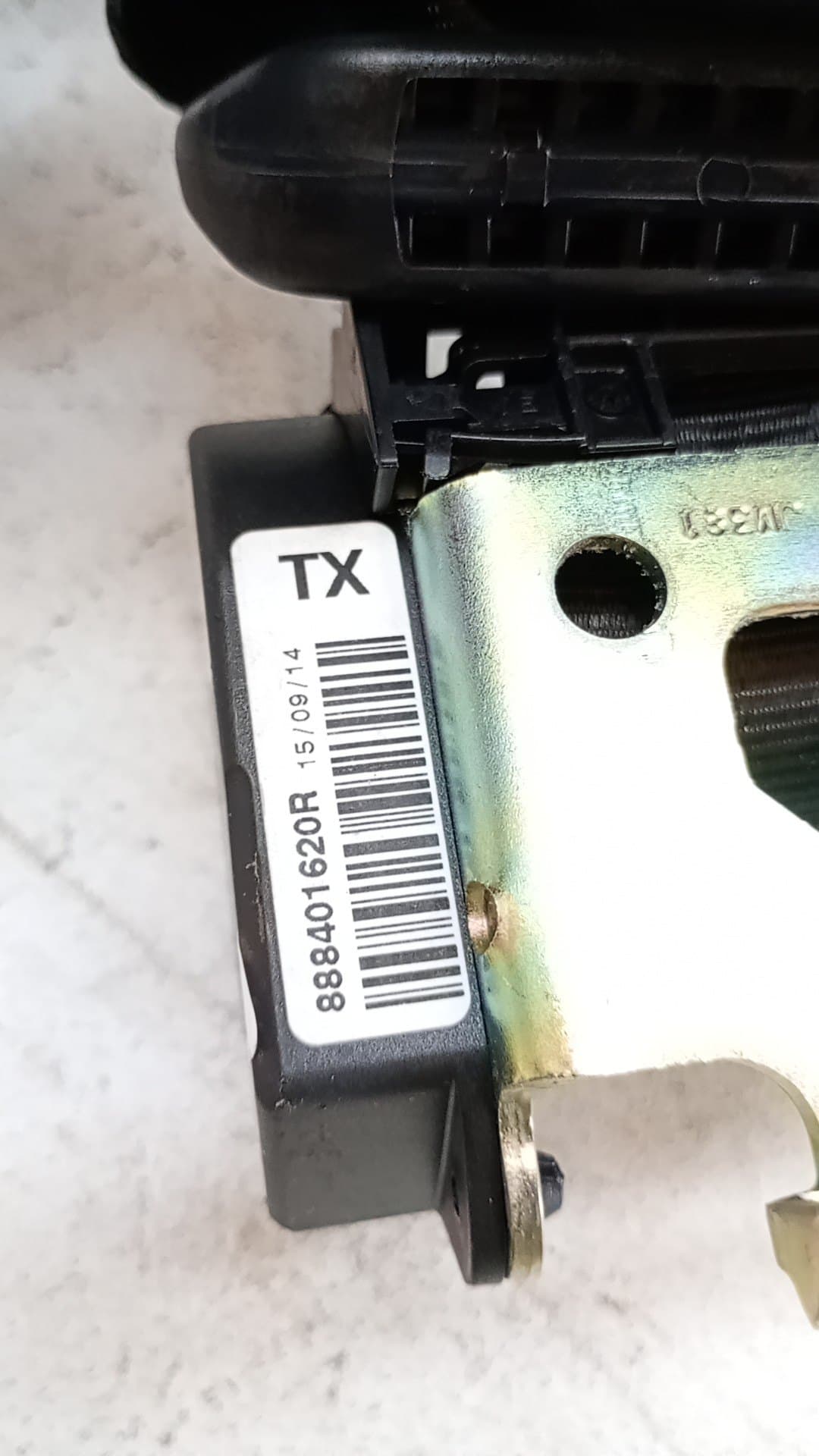 Cinturon seguridad trasero derecho RENAULT MEGANE III GRANDTOUR (KZ0/1) 2