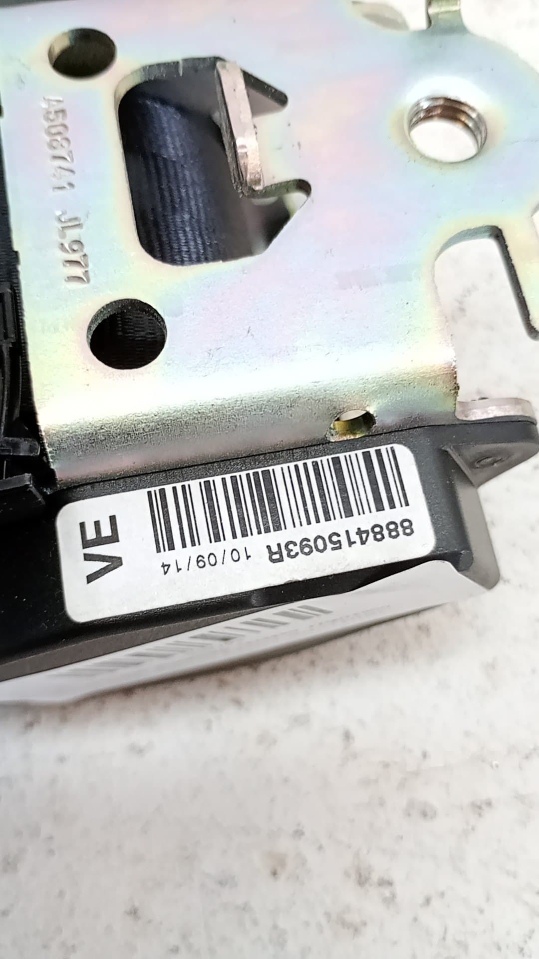 Cinturon seguridad trasero izquierdo RENAULT MEGANE III GRANDTOUR (KZ0/1) 3