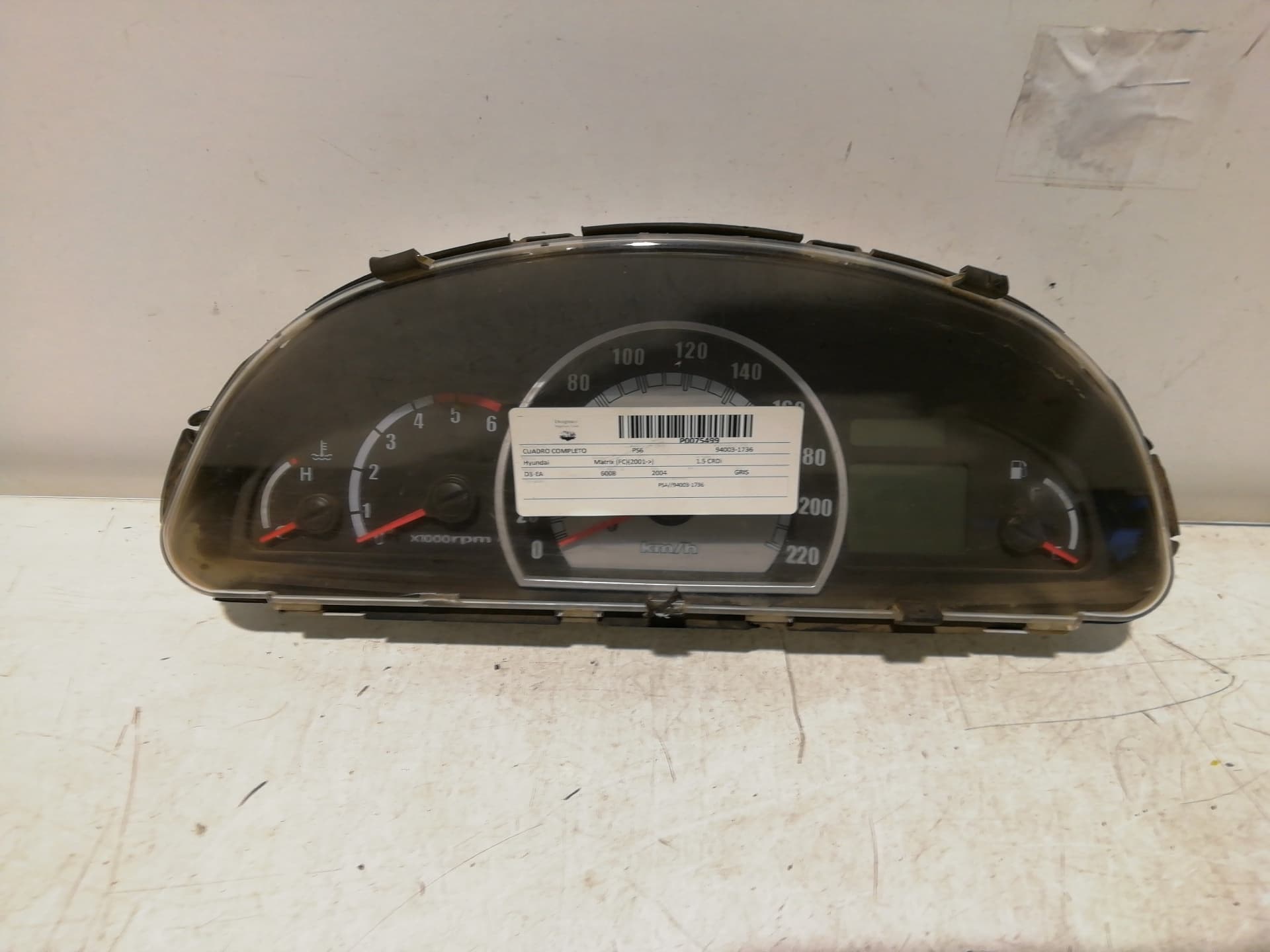 Cuadro instrumentos HYUNDAI MATRIX (FC)