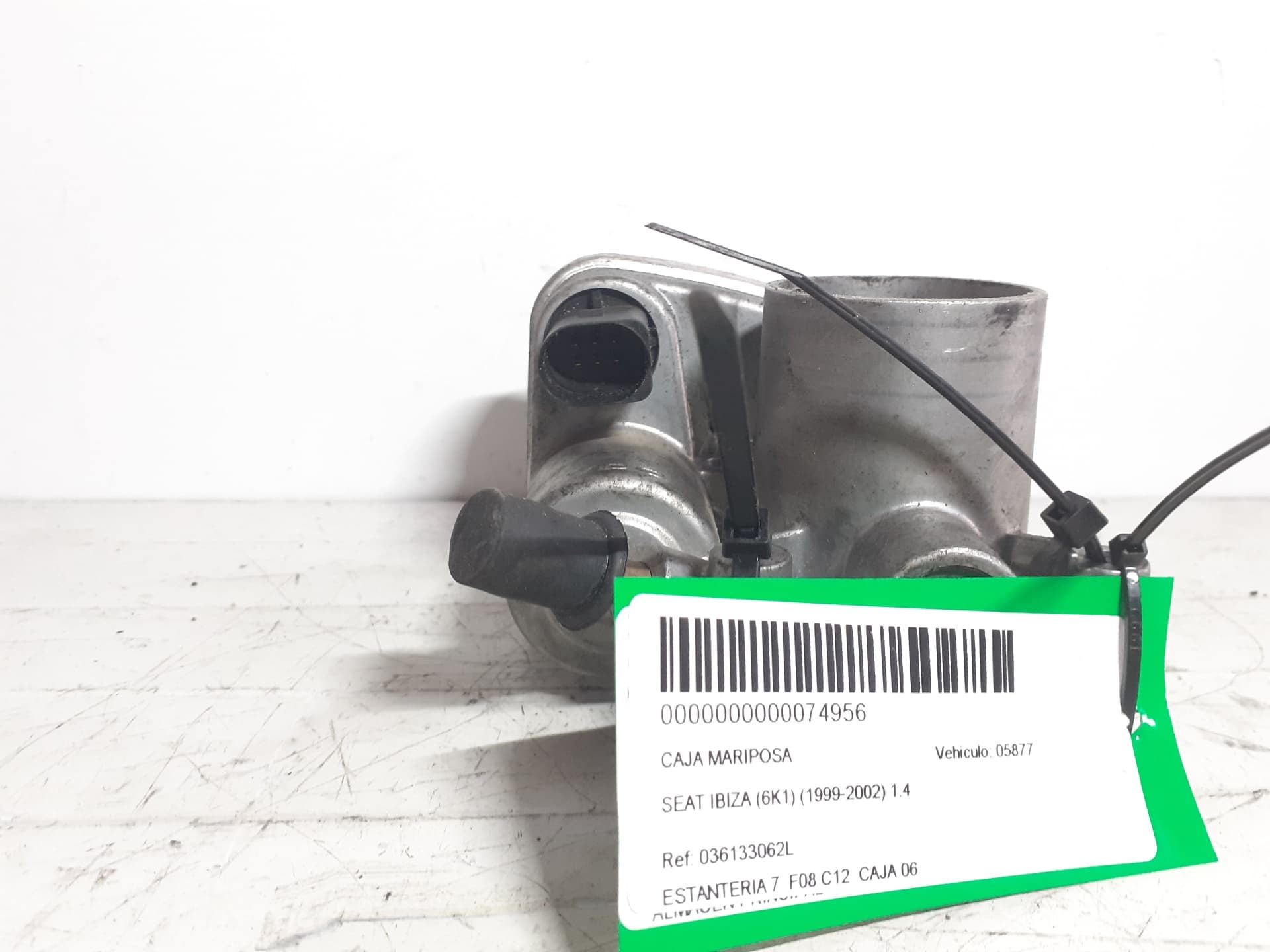 Caja mariposa SEAT IBIZA (6K1) 3