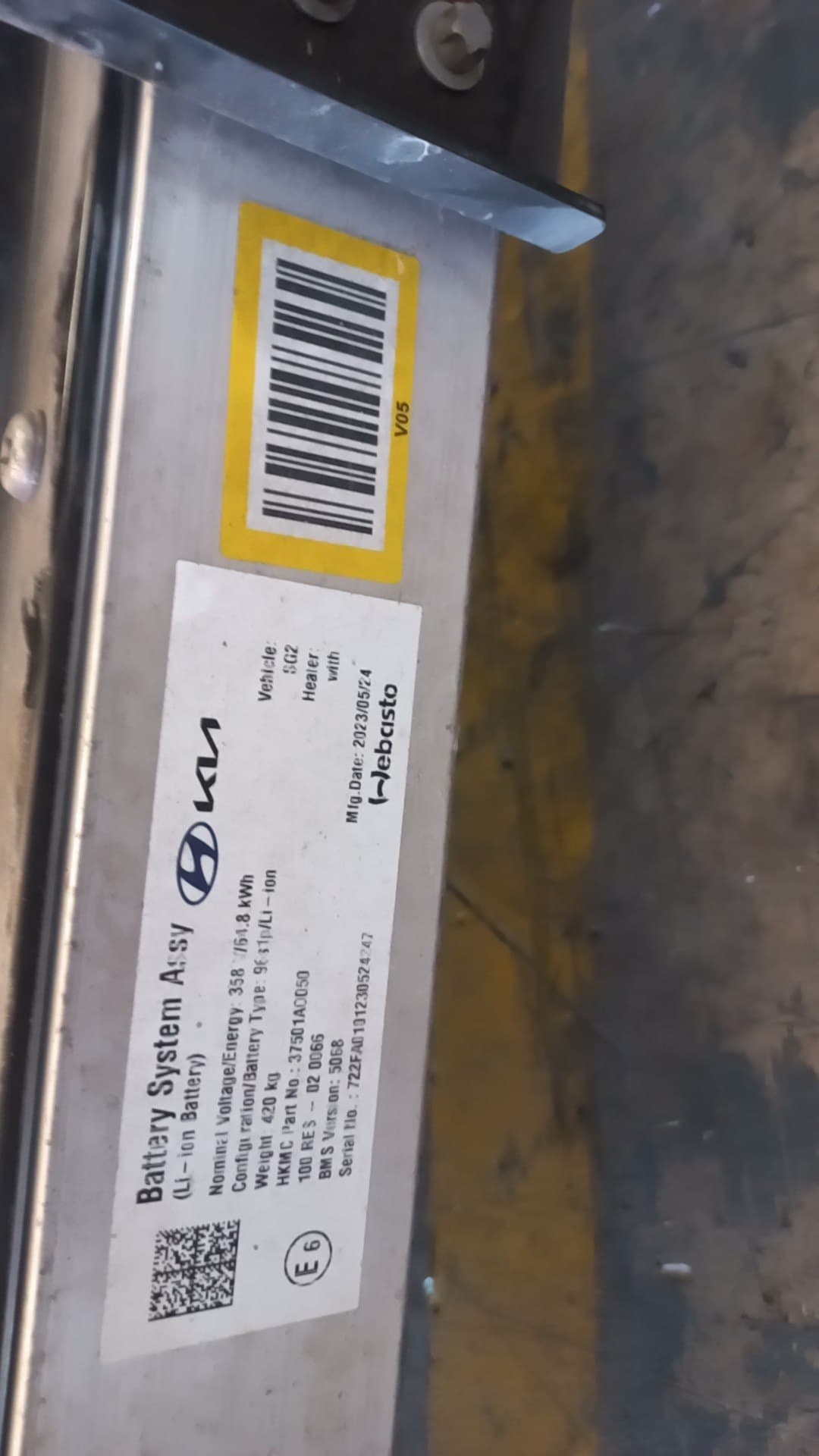 Recambio KIA NIRO ref. 37501A0050 5