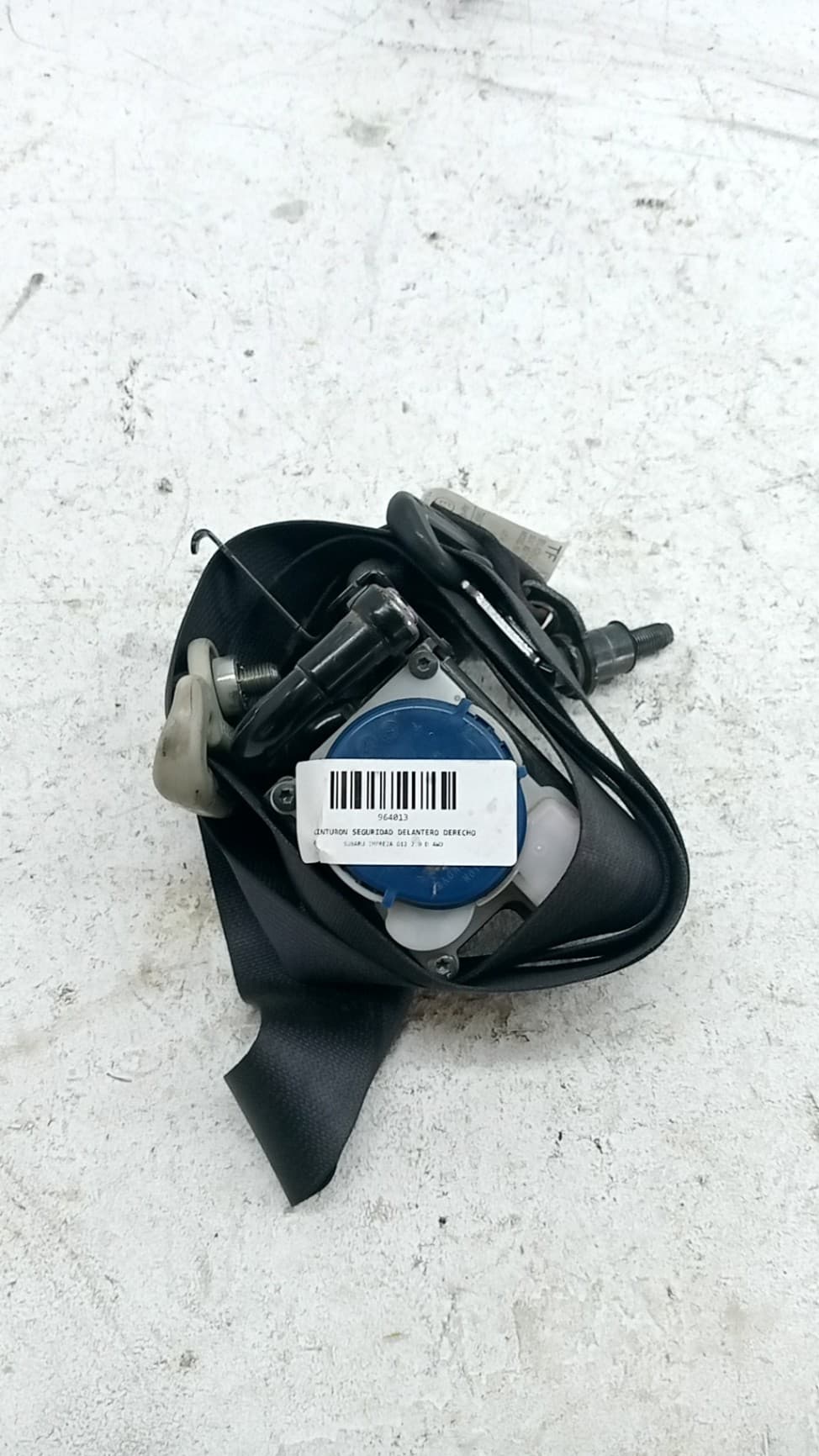 Cinturon seguridad delantero derecho SUBARU IMPREZA G12
