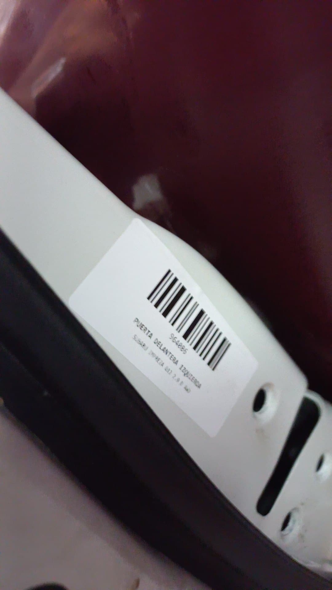 Puerta delantera izquierda SUBARU IMPREZA G12 3