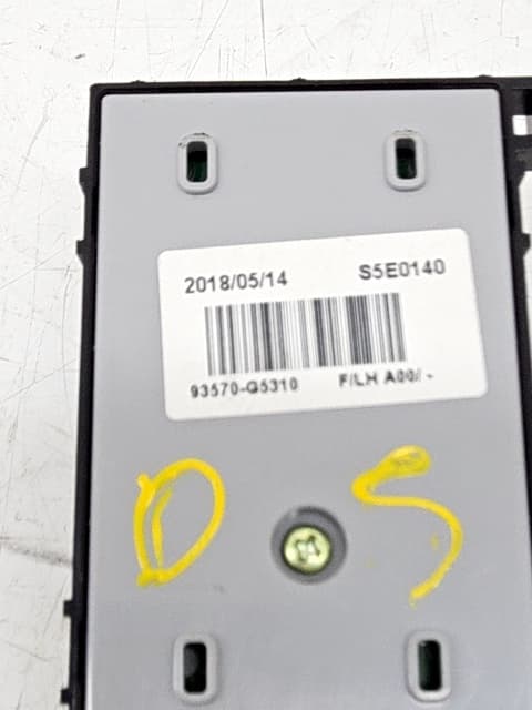 Mando elevalunas delantero izquierdo KIA NIRO 2