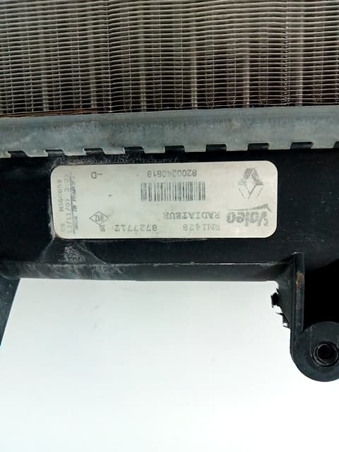 Radiador agua RENAULT KANGOO