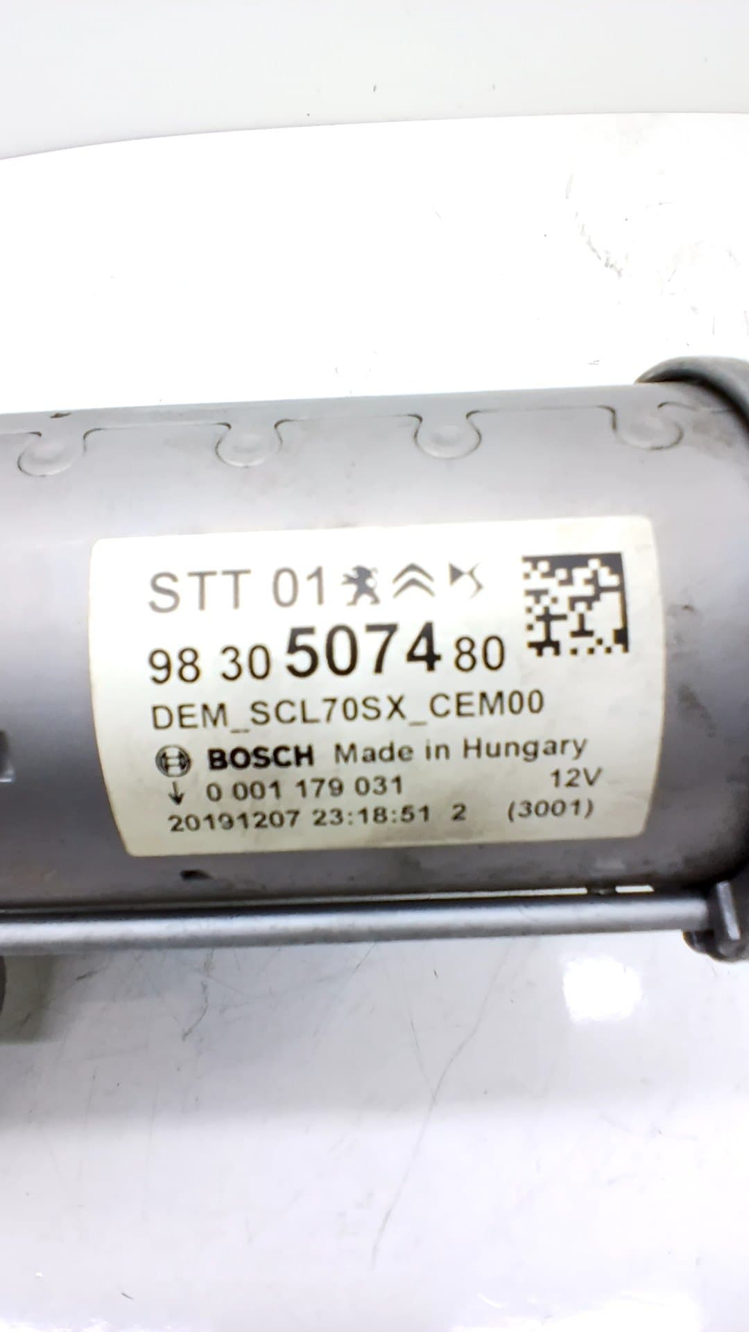 Motor arranque OPEL CORSA F 2