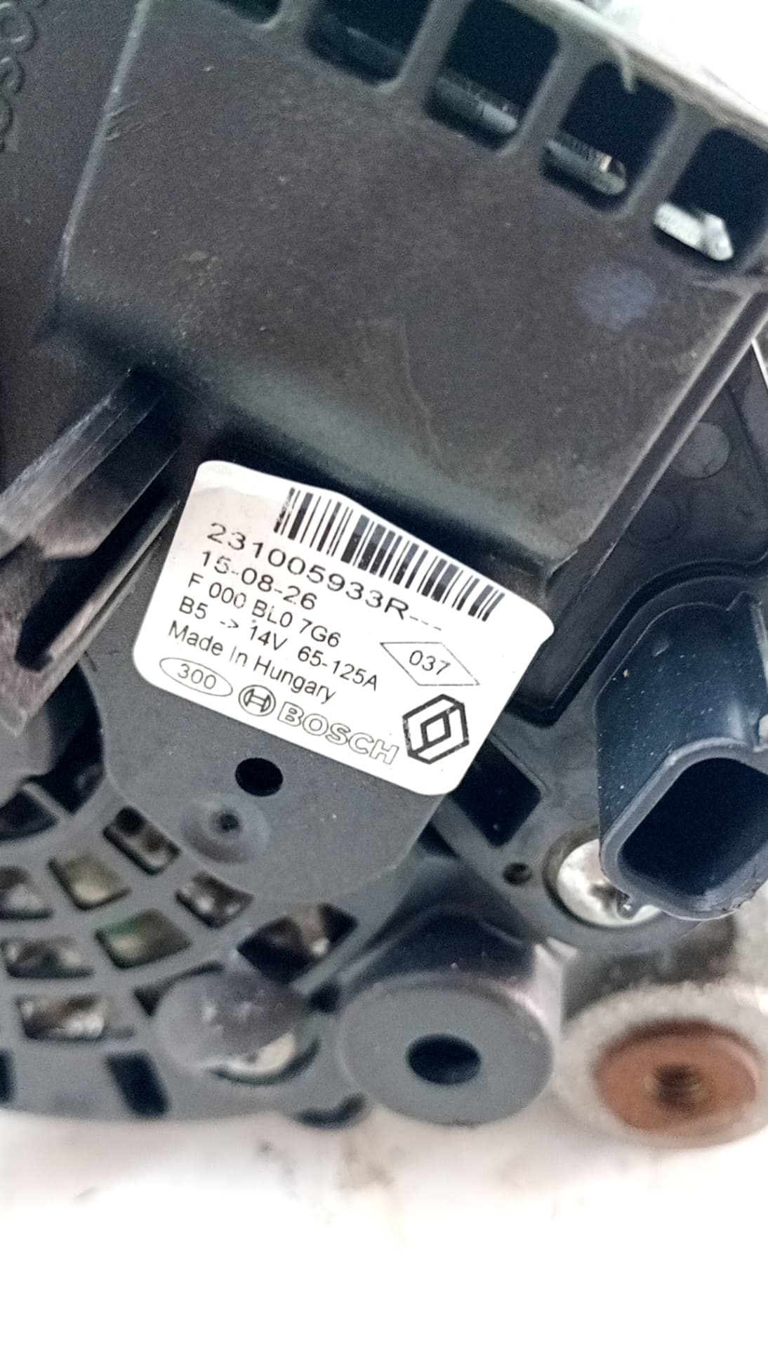 Alternador DACIA SANDERO 2