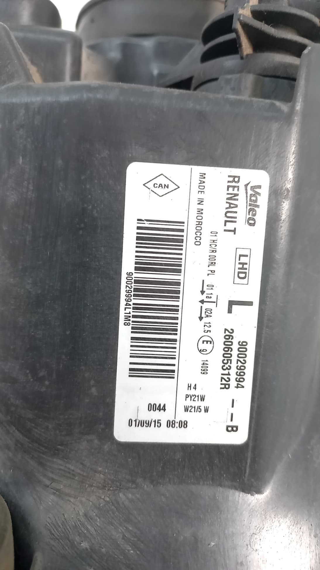 Faro izquierdo DACIA SANDERO 2