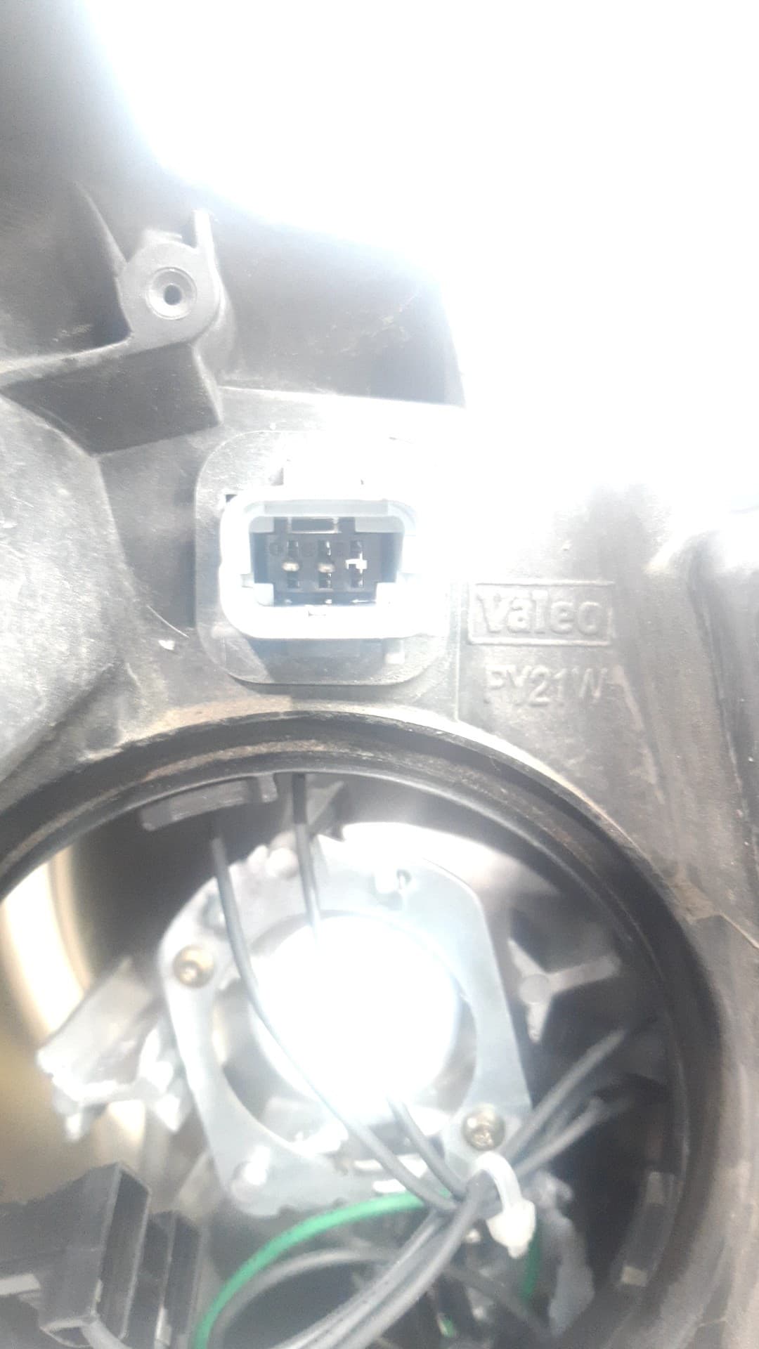 Faro derecho PEUGEOT 807 2