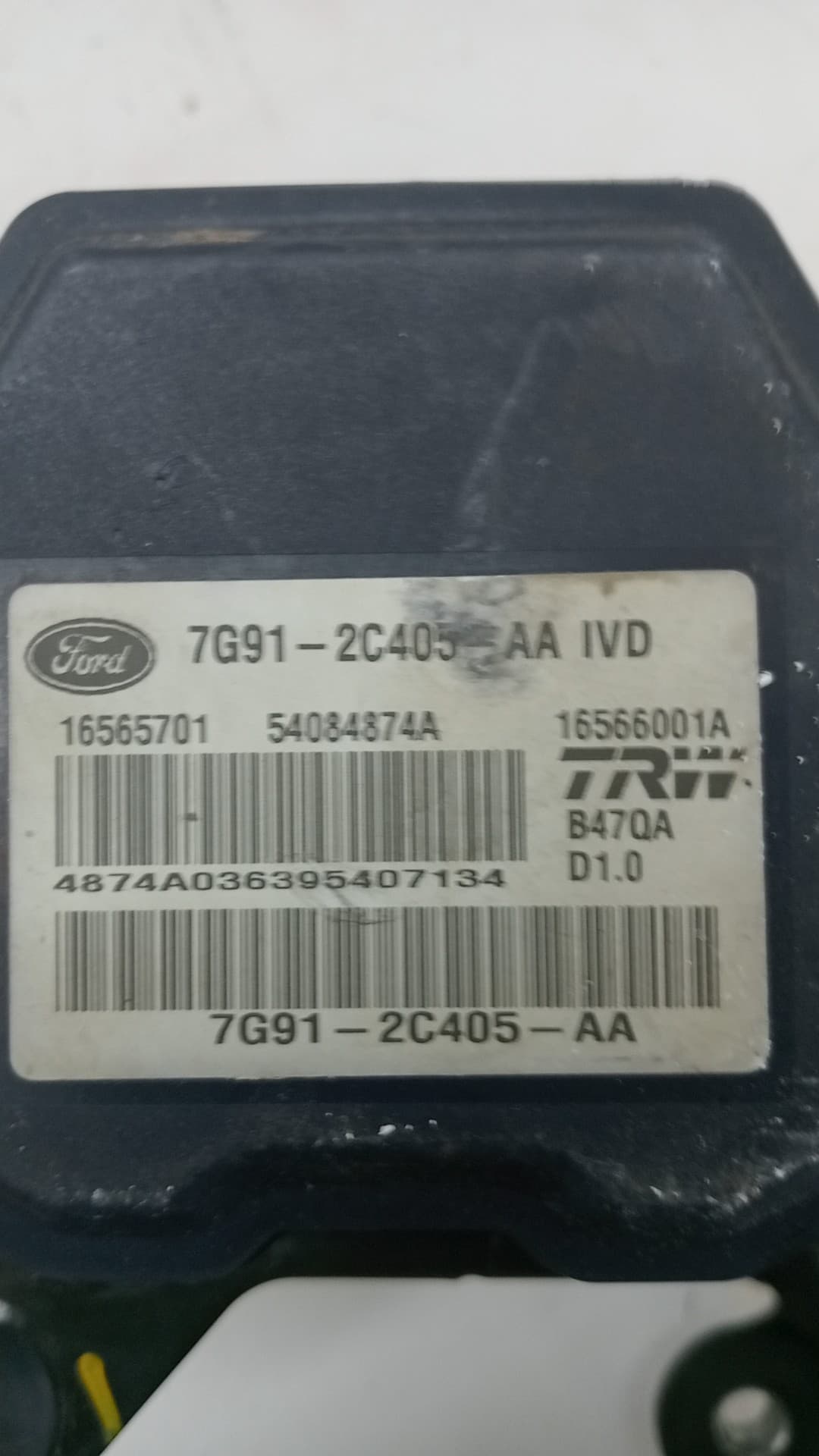 Abs FORD MONDEO IV SEDAN (BA7) 2