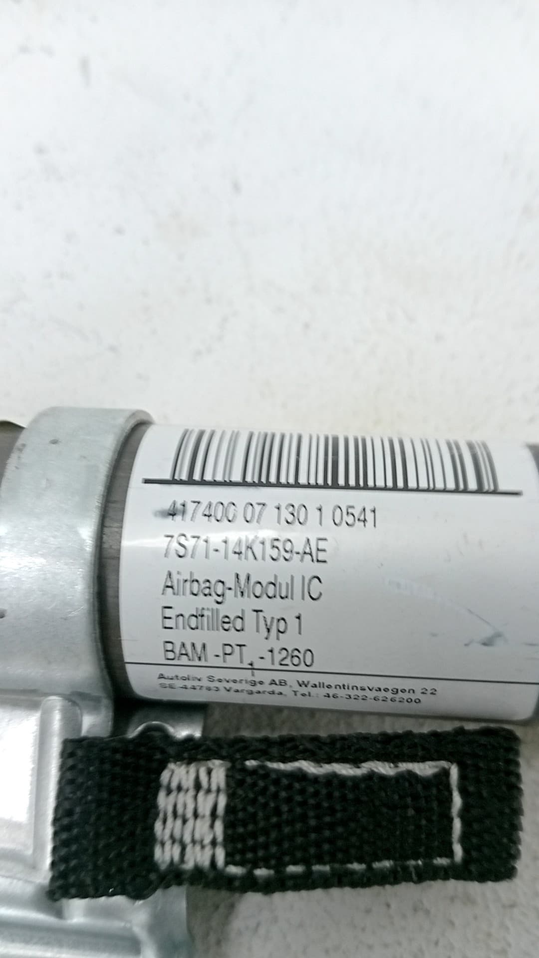 Airbag cortina delantero derecho FORD MONDEO IV SEDAN (BA7) 2