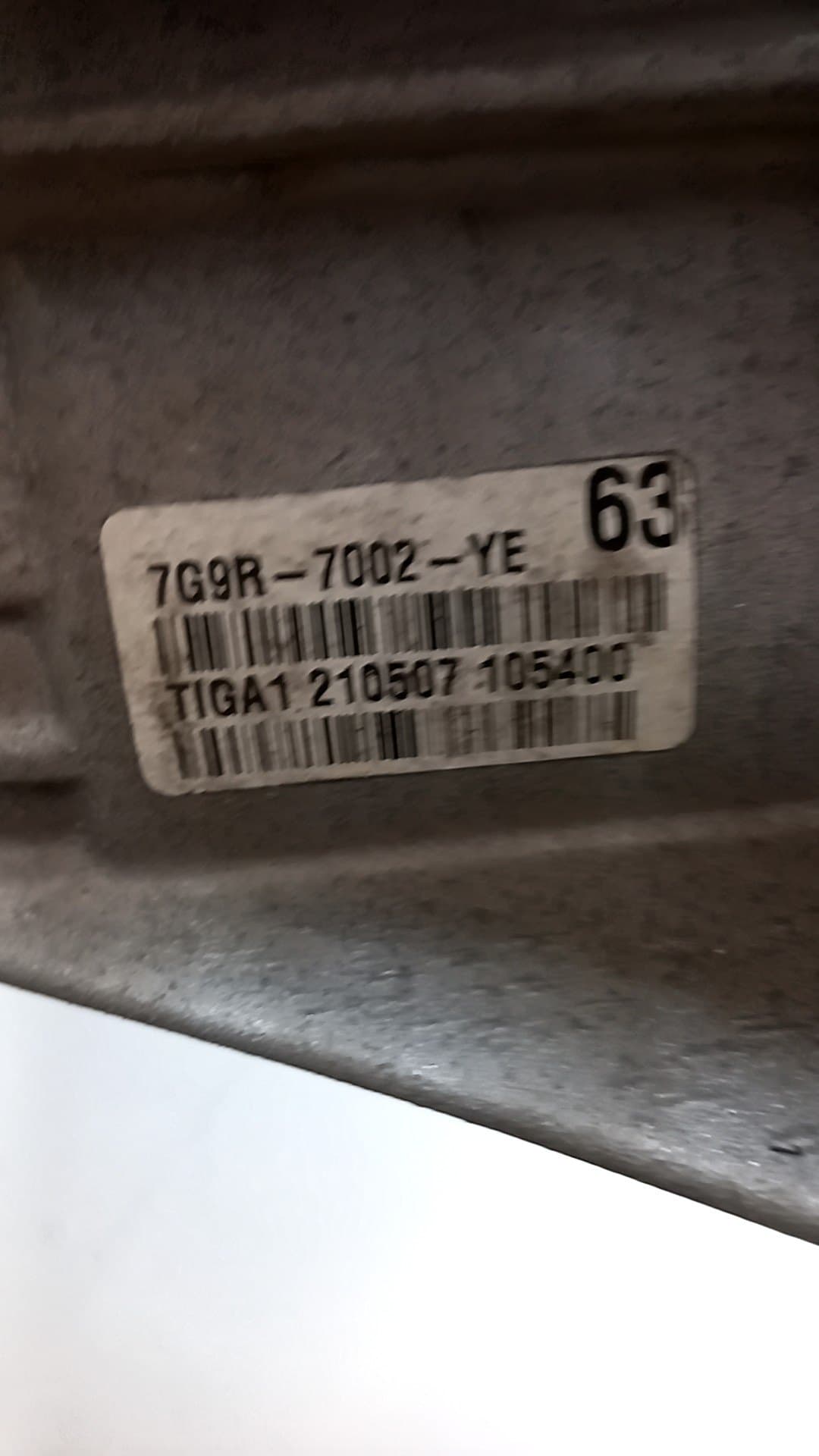 Caja cambios FORD MONDEO IV SEDAN (BA7) 5