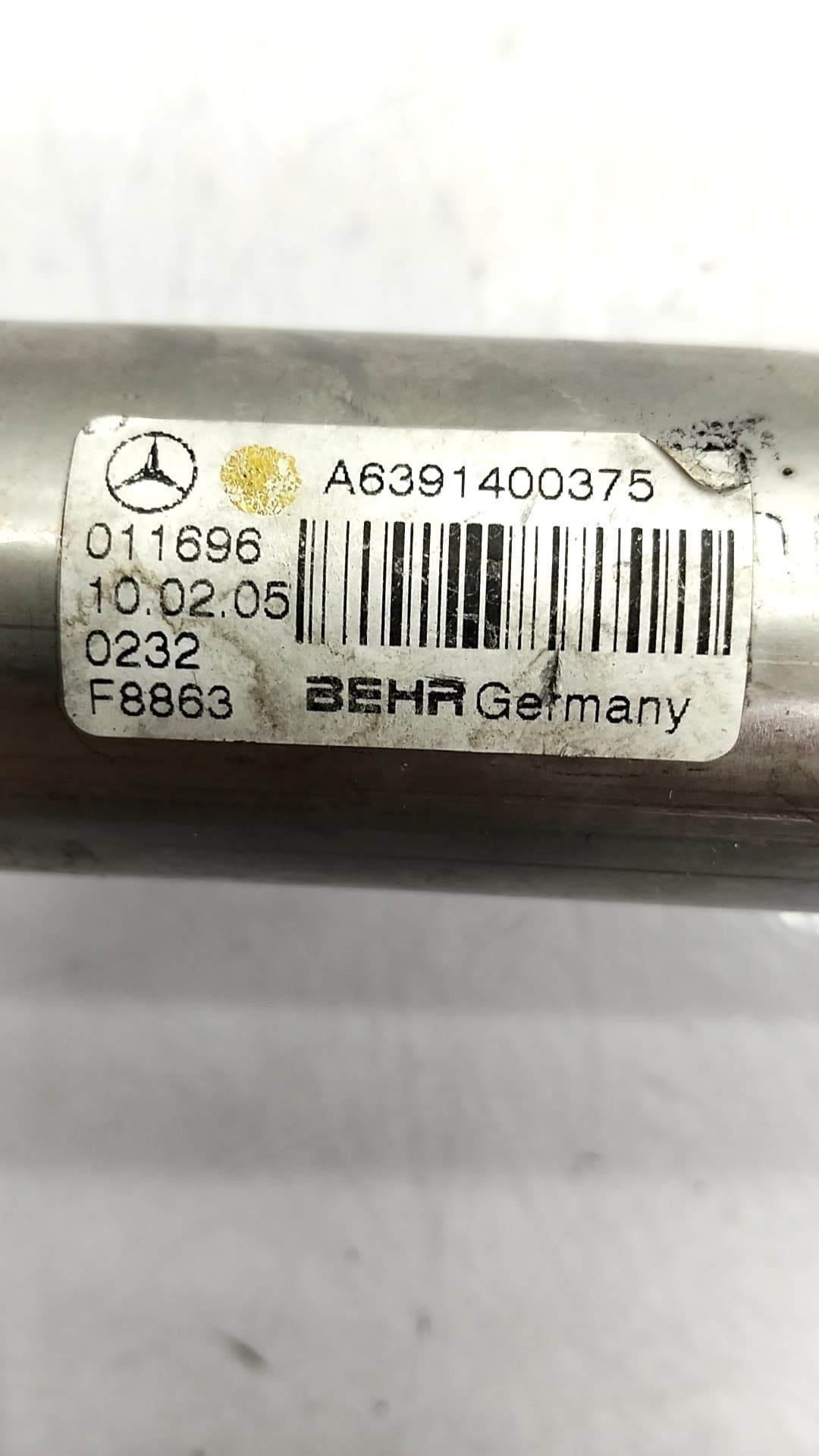 Enfriador egr SMART FORFOUR 2