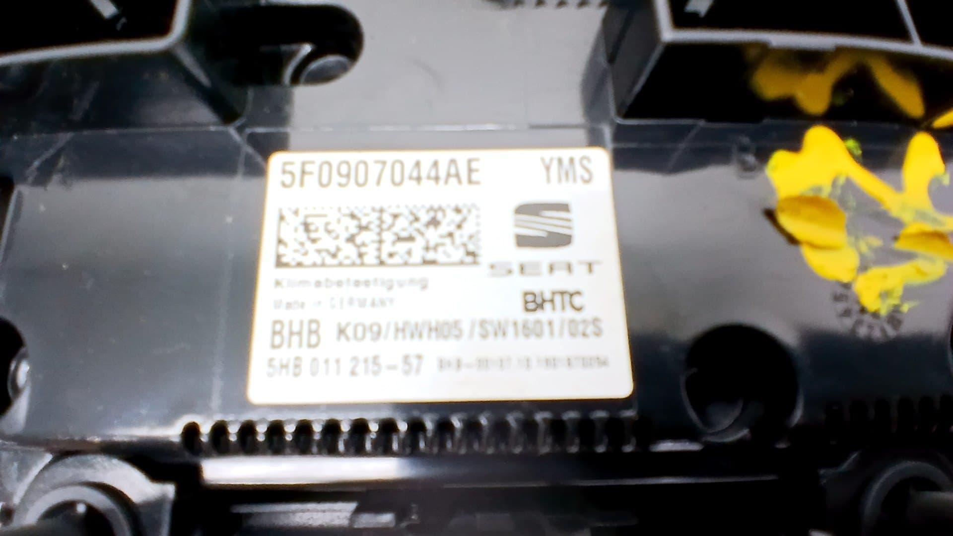 Mando climatizador SEAT LEON ST (5F8) 2