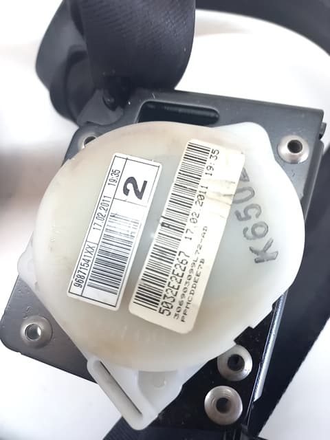 Cinturon seguridad trasero izquierdo CITROEN C4 PICASSO 2