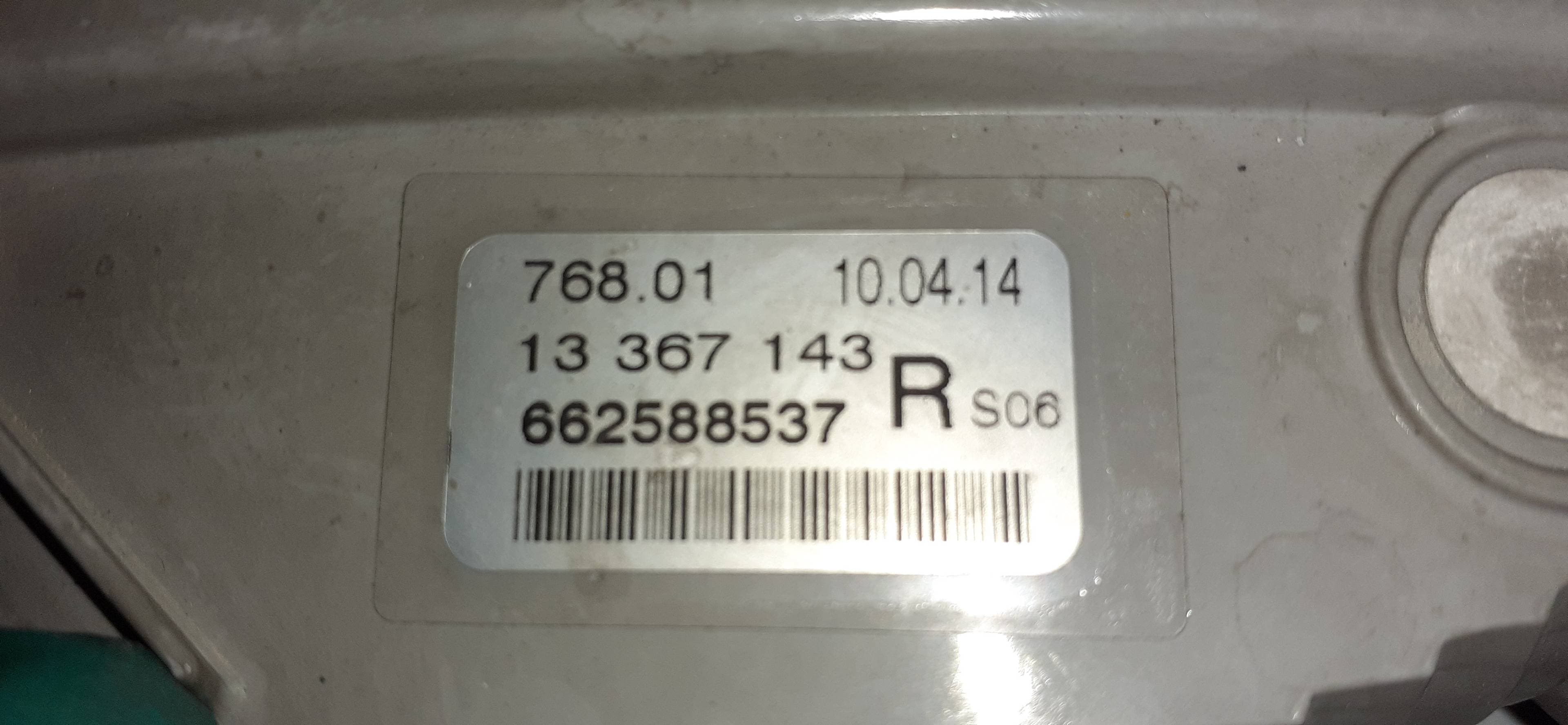 Recambio OPEL ASTRA J SPORTS TOURER ref. 13367143 2