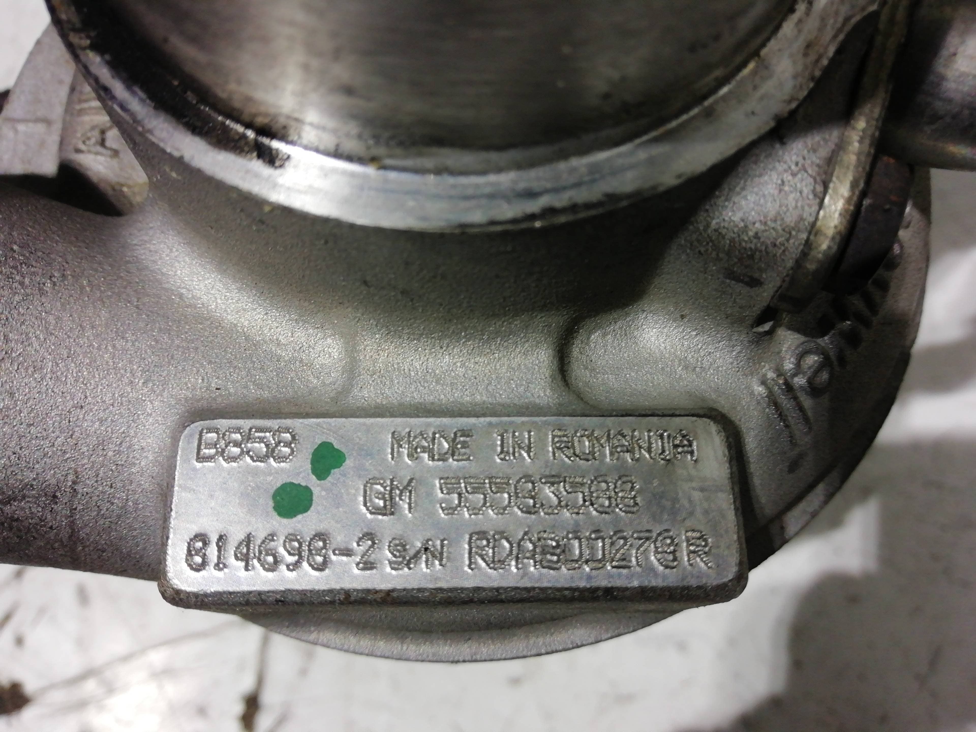 Turbocompresor OPEL ASTRA J SPORTS TOURER 5