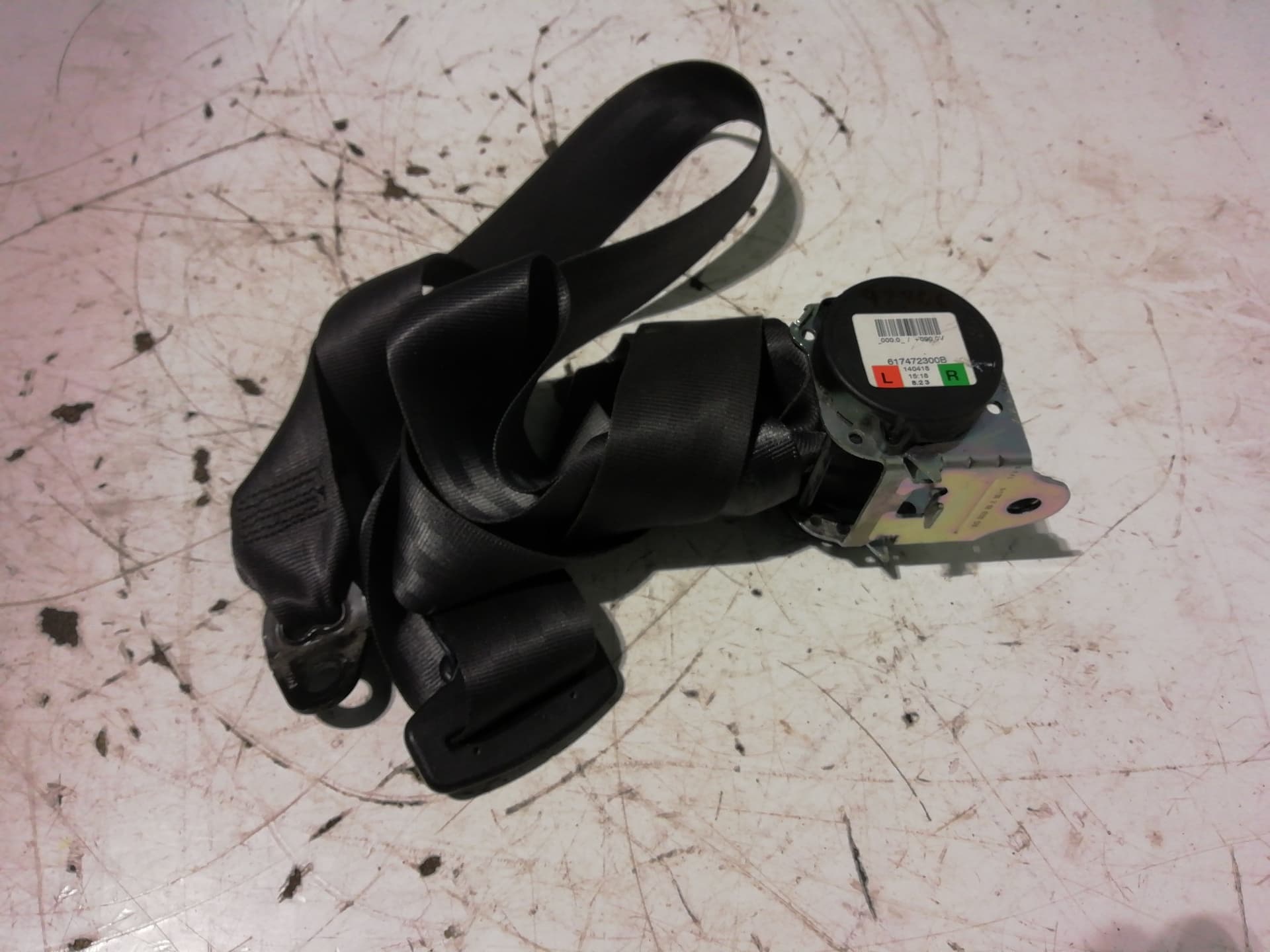 Cinturon seguridad trasero izquierdo OPEL ASTRA J SPORTS TOURER
