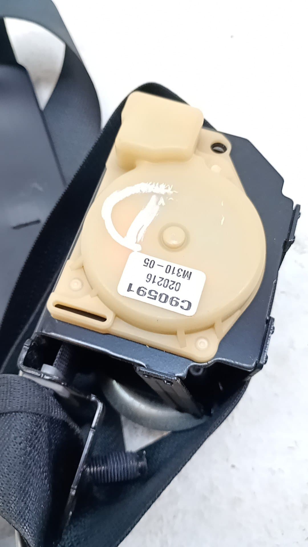 Cinturon seguridad delantero derecho NISSAN MICRA (K13) 2