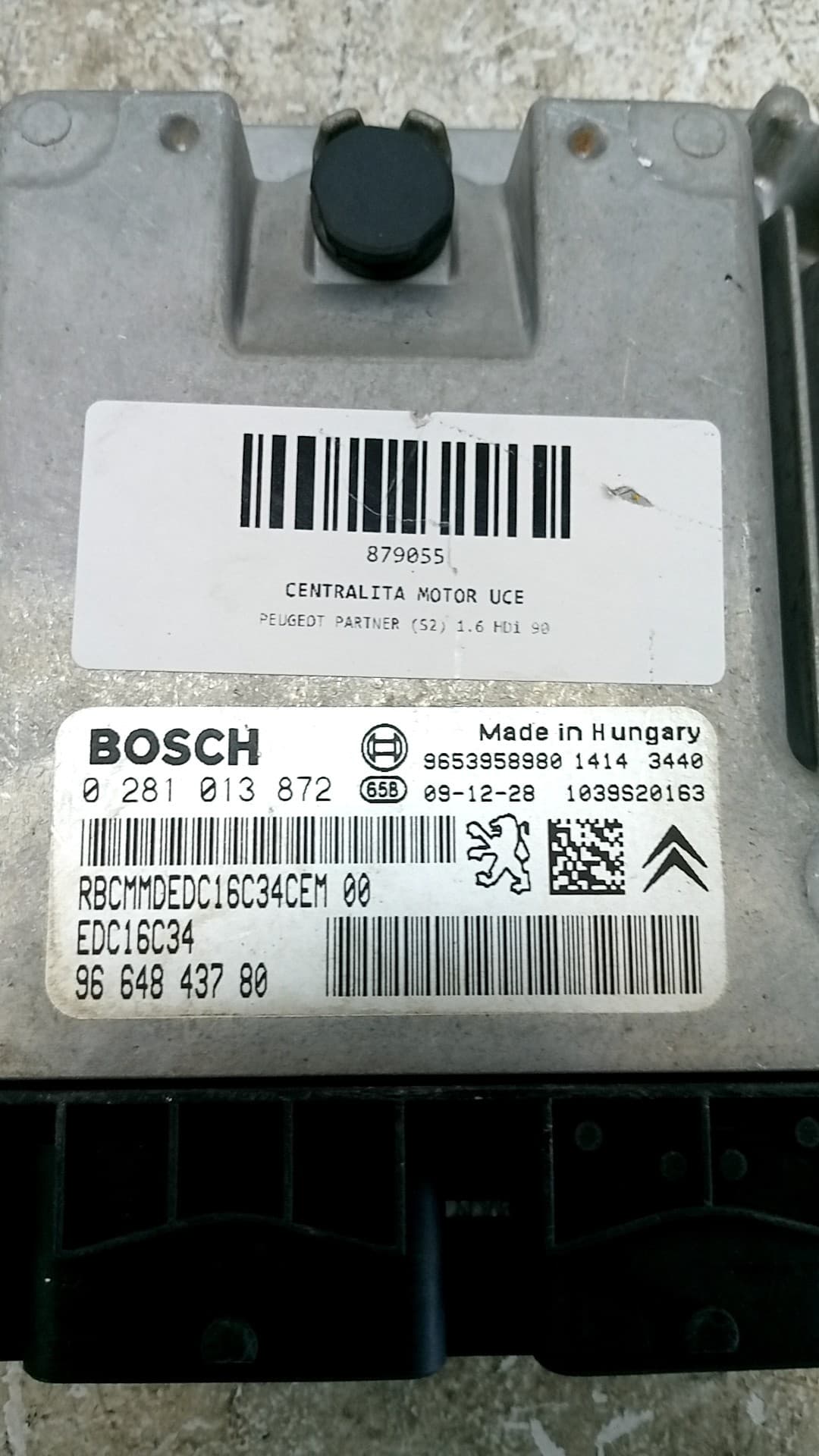 Centralita motor uce PEUGEOT PARTNER (S2) 2