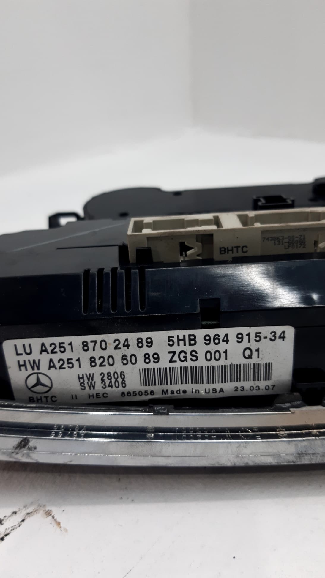 Recambio MERCEDES-BENZ CLASE GL (X164) ref. A2518702489 2