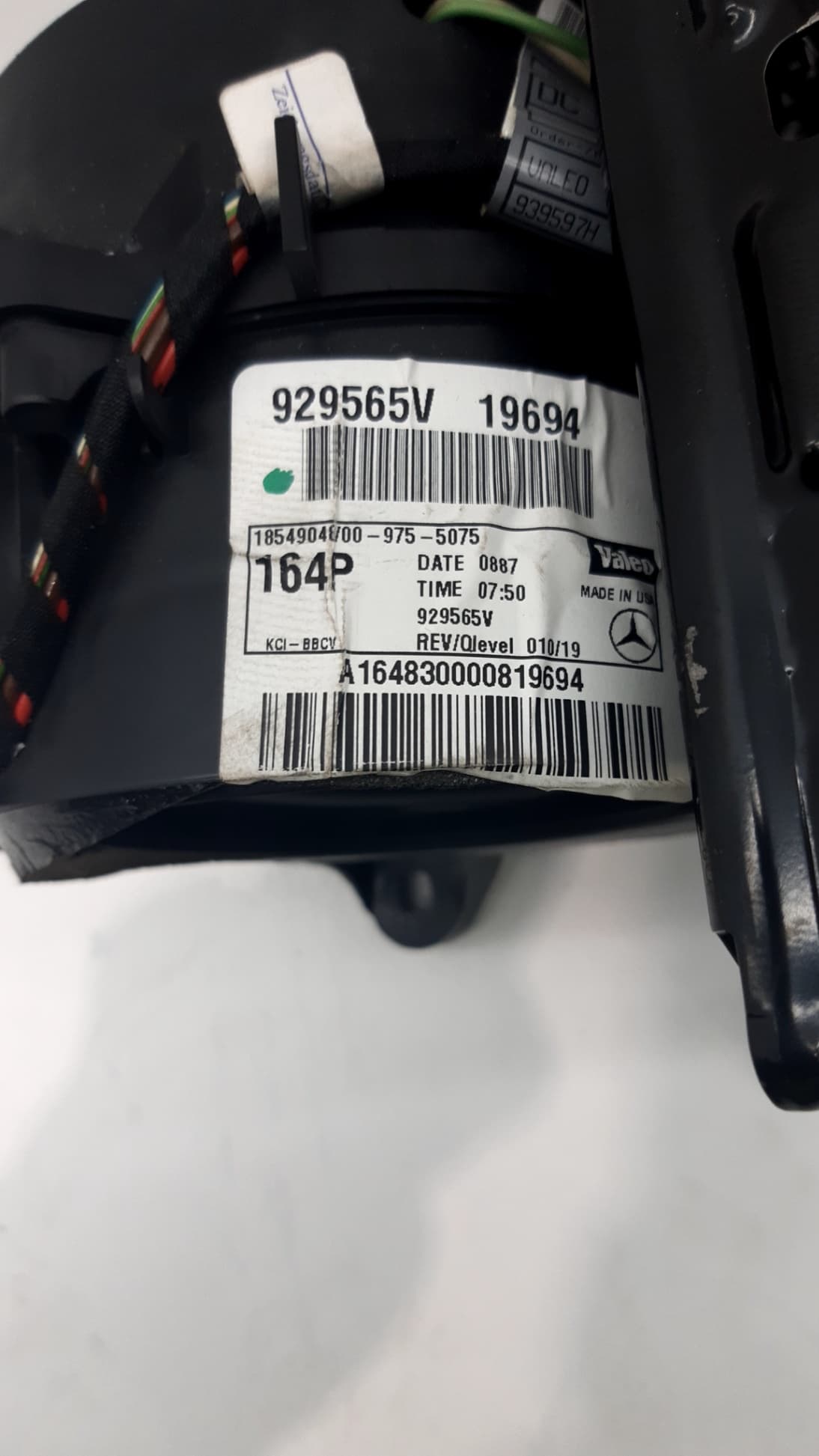 Ventilador calefaccion MERCEDES-BENZ CLASE GL (X164) 2