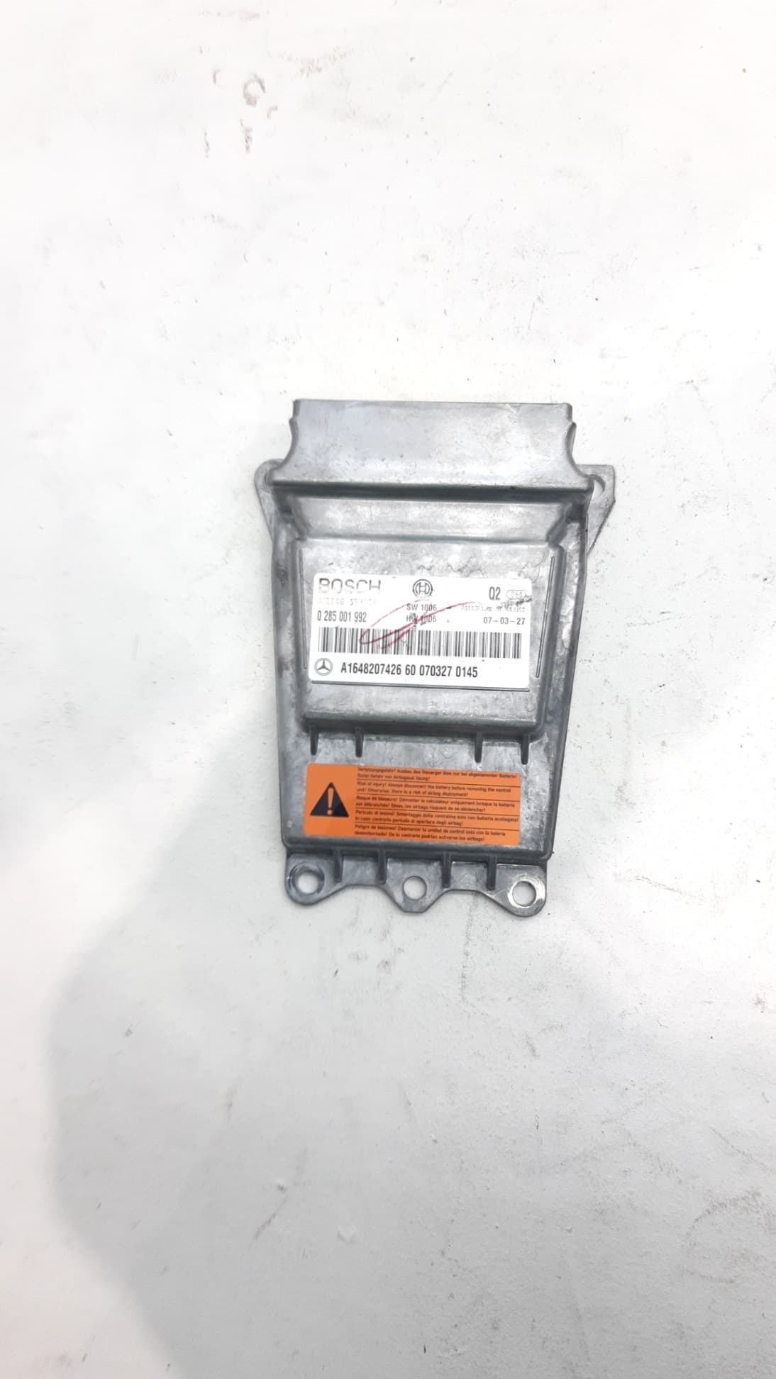 Centralita airbag MERCEDES-BENZ CLASE GL (X164)