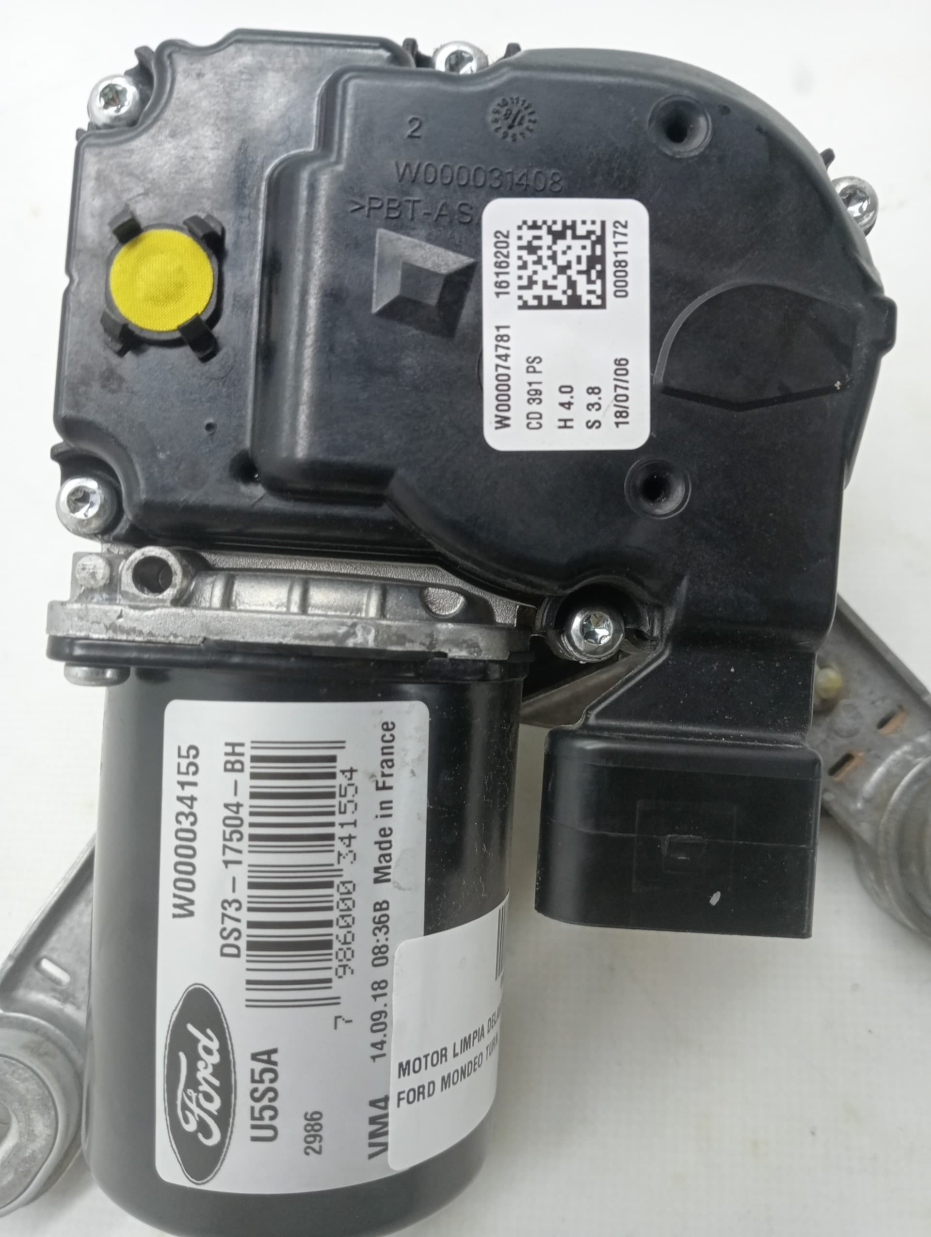 Motor limpia delantero FORD MONDEO TURN. 3