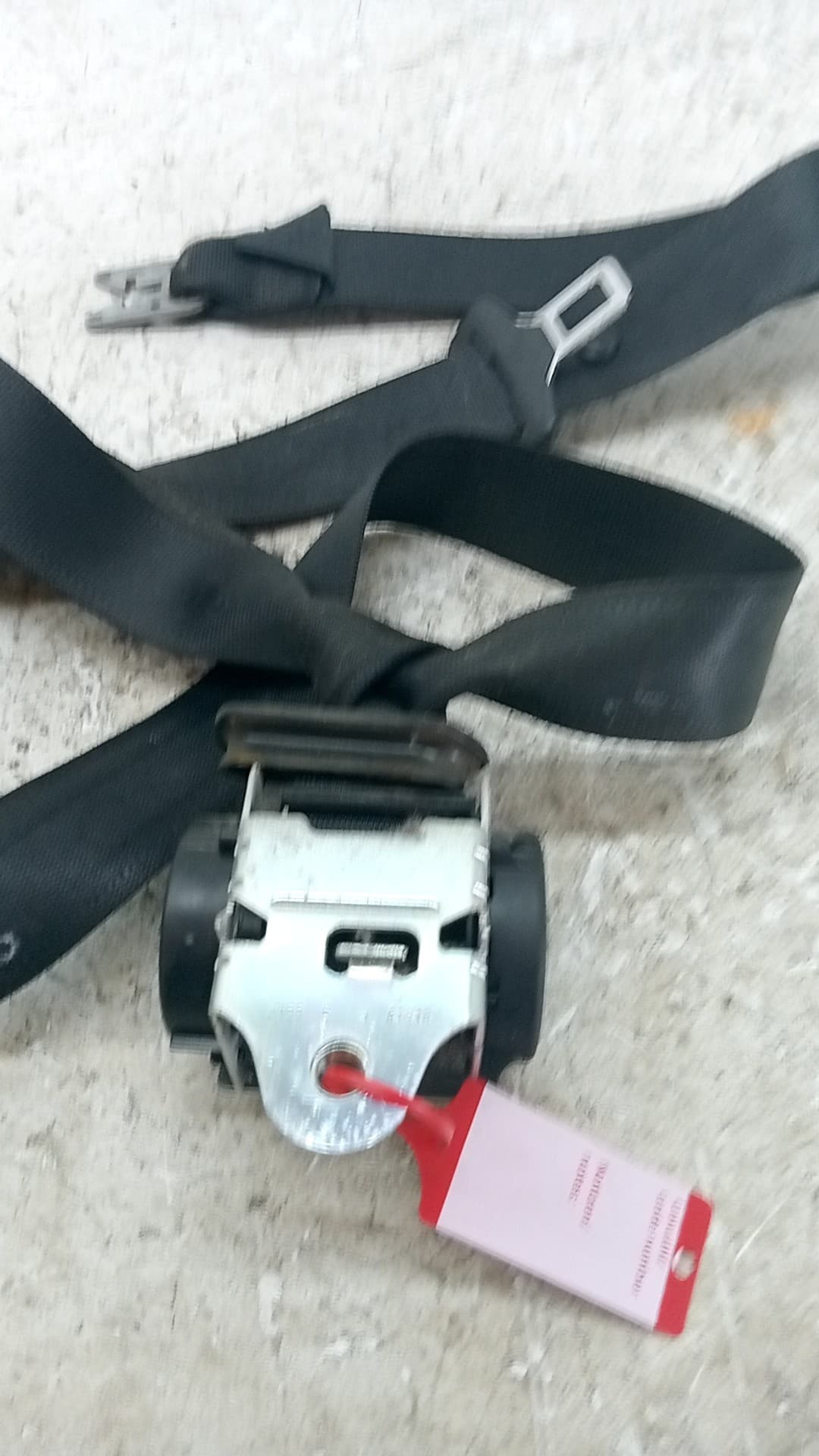 Cinturon seguridad delantero izquierdo OPEL CORSA D 3