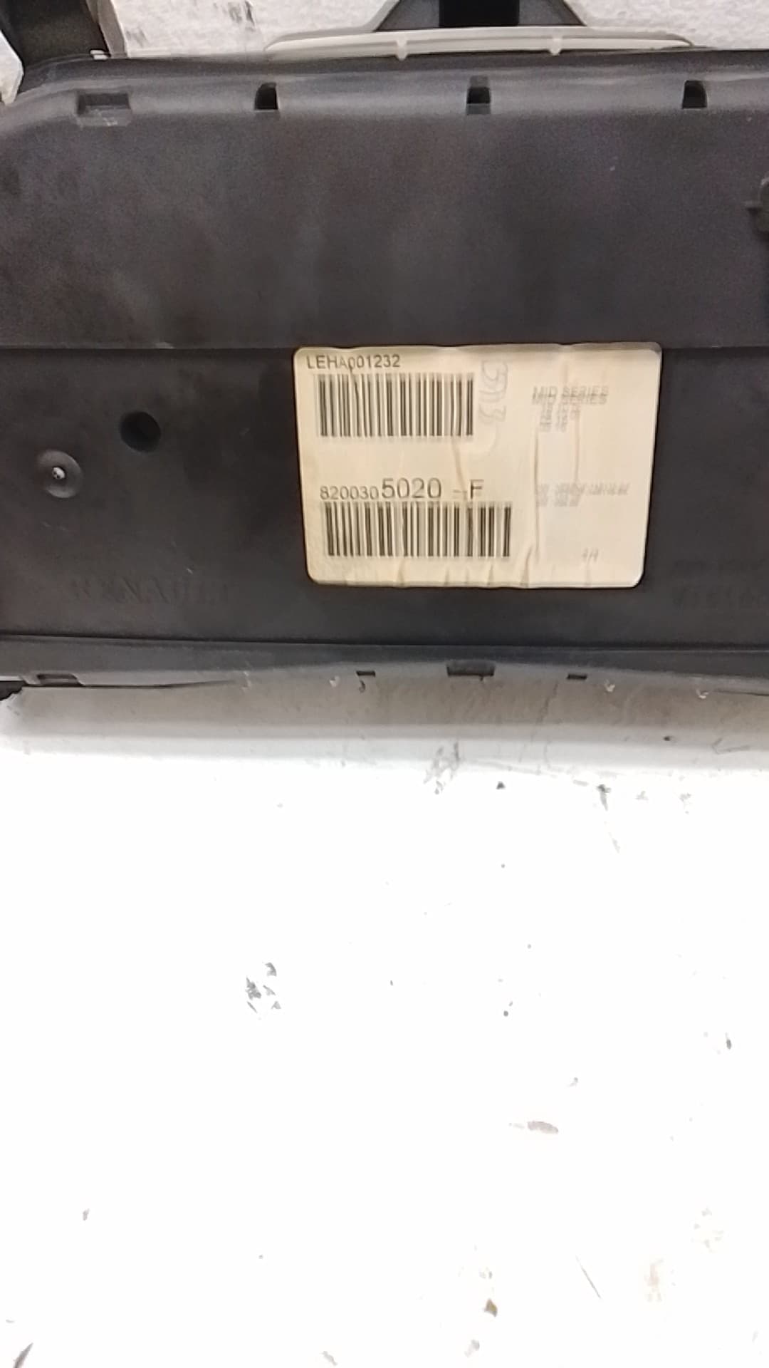 Cuadro instrumentos RENAULT CLIO III 3
