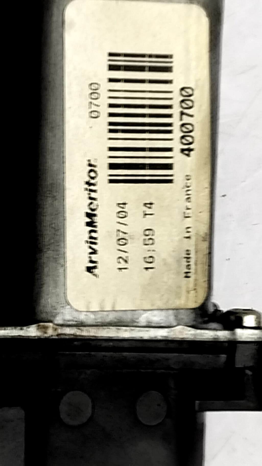 Motor elevalunas delantero derecho VOLKSWAGEN POLO (9N1) 2