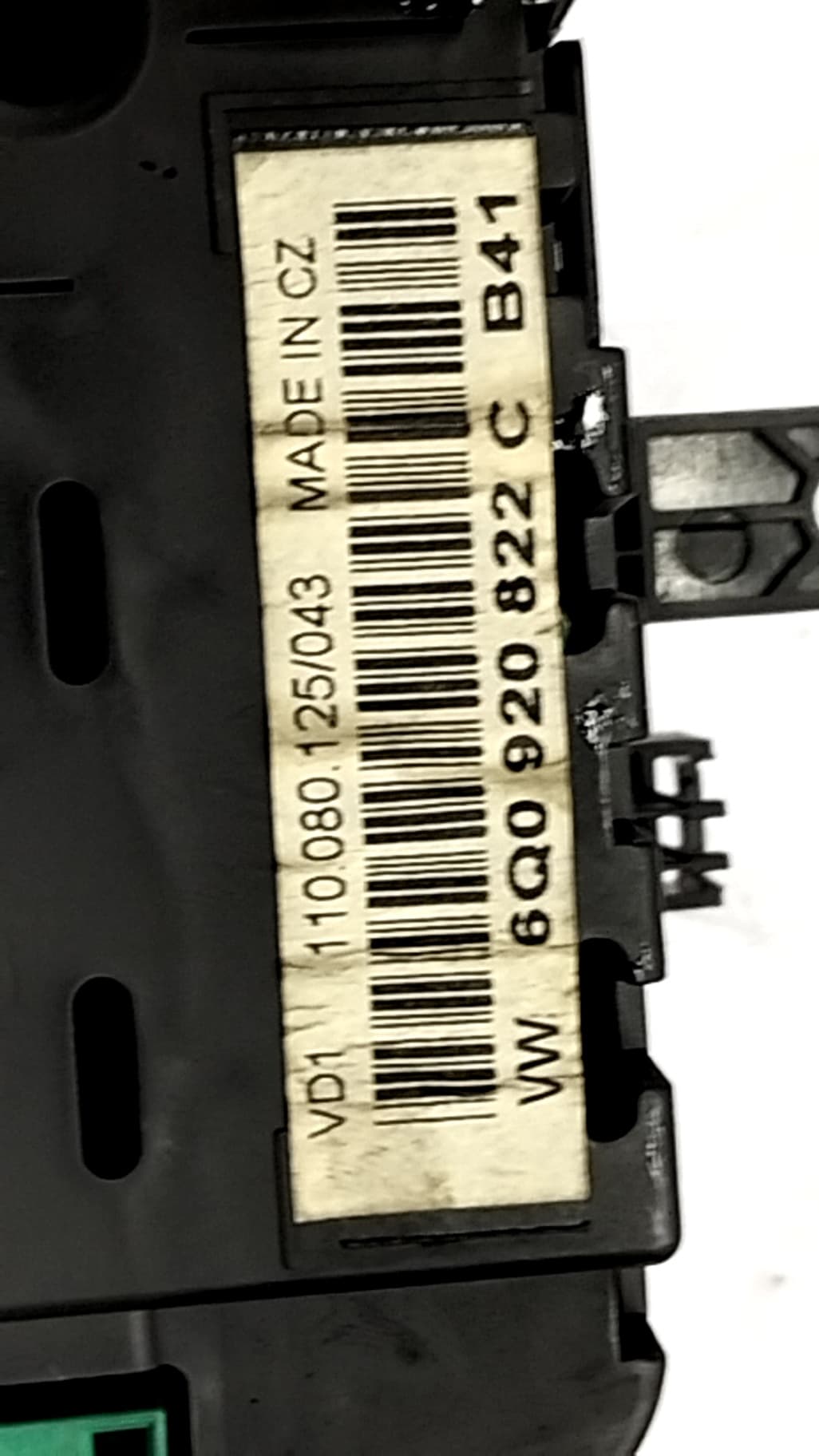 Cuadro instrumentos VOLKSWAGEN POLO (9N1) 2