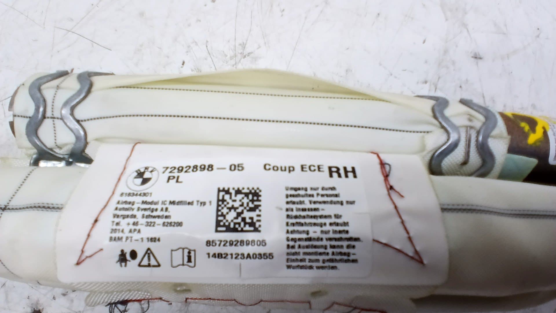 Airbag cortina delantero derecho BMW SERIE 2 COUPE (F22) 3