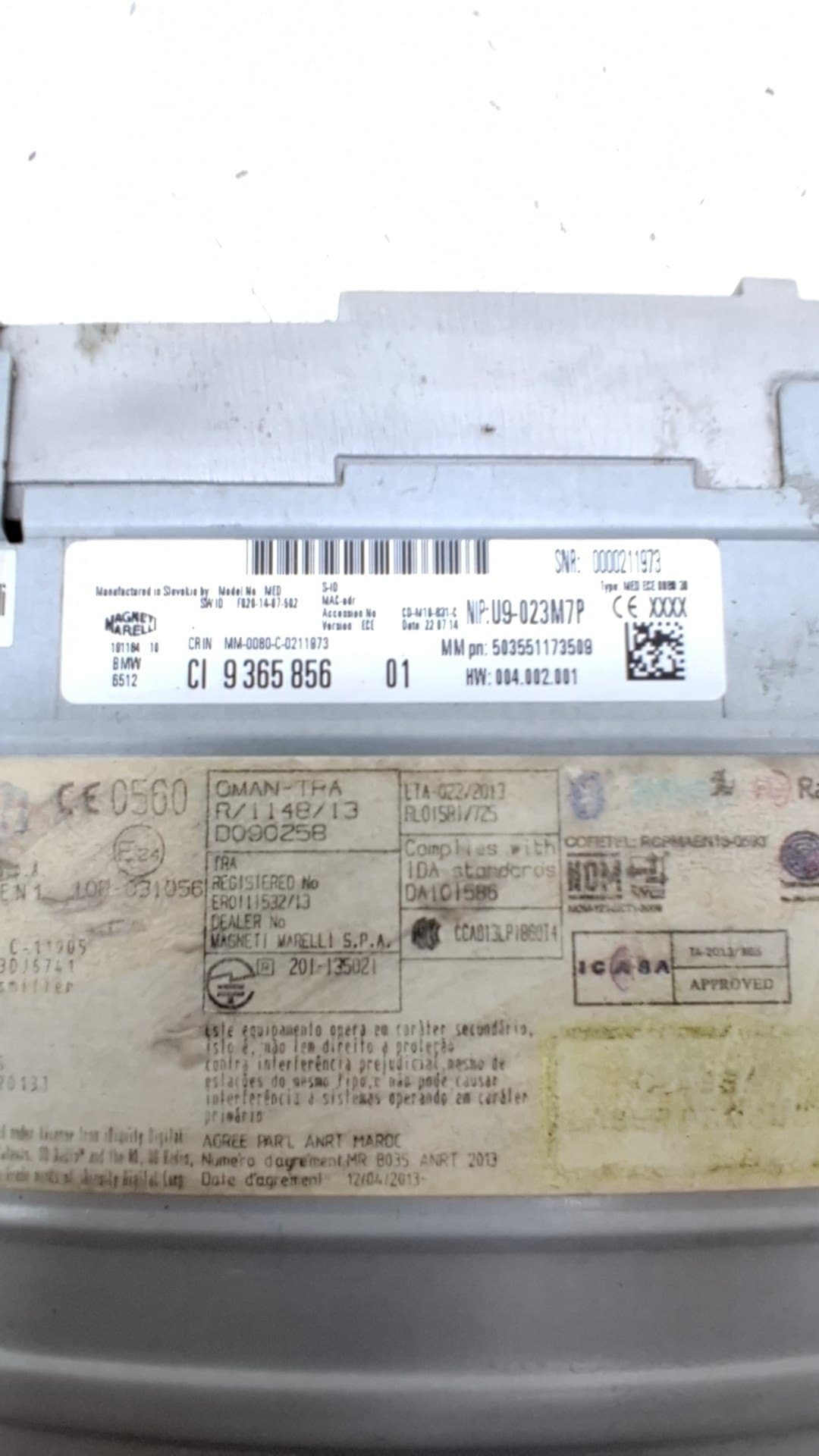Sistema audio / radio cd BMW SERIE 2 COUPE (F22) 3